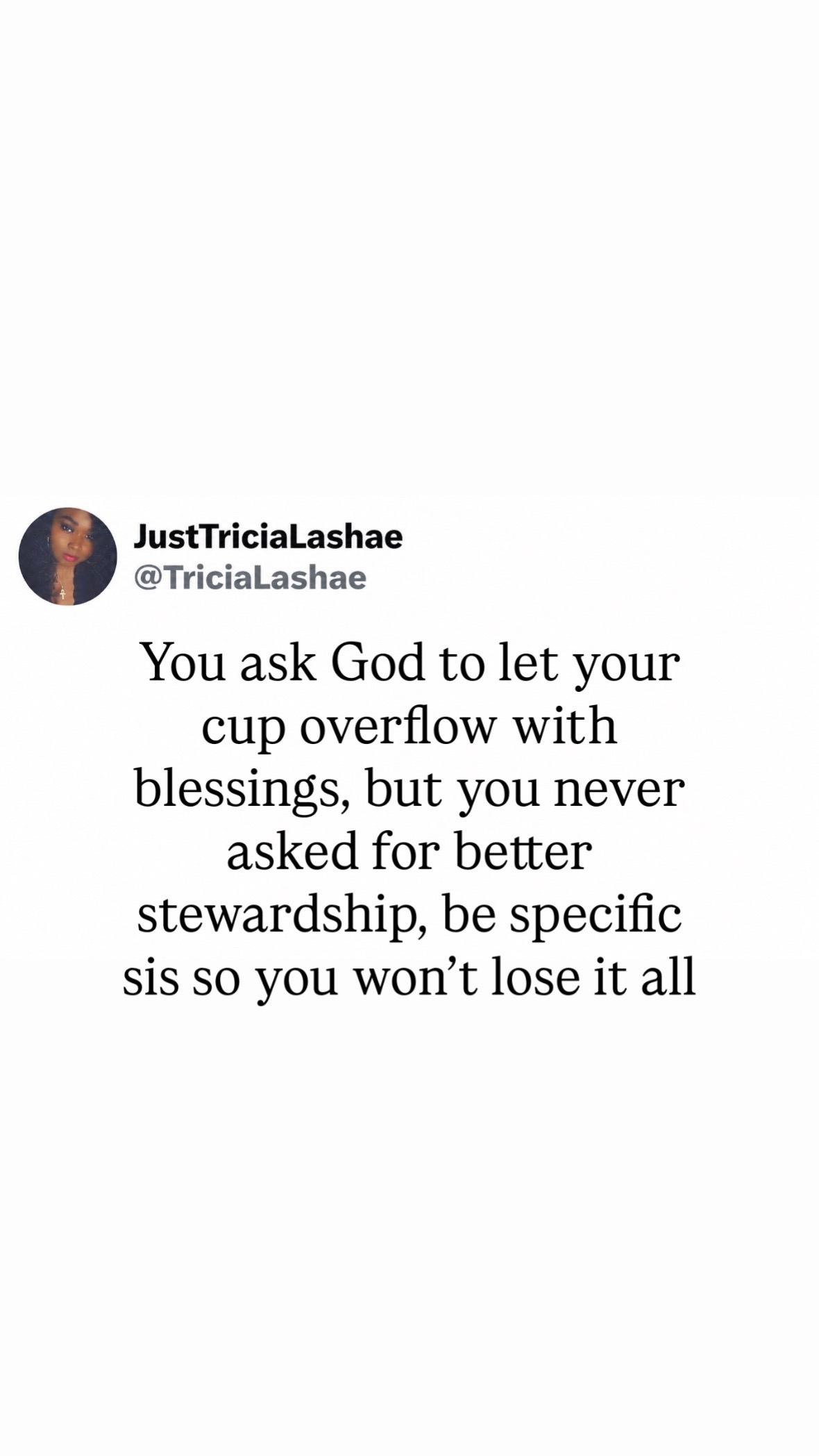 @TriciaLaShae