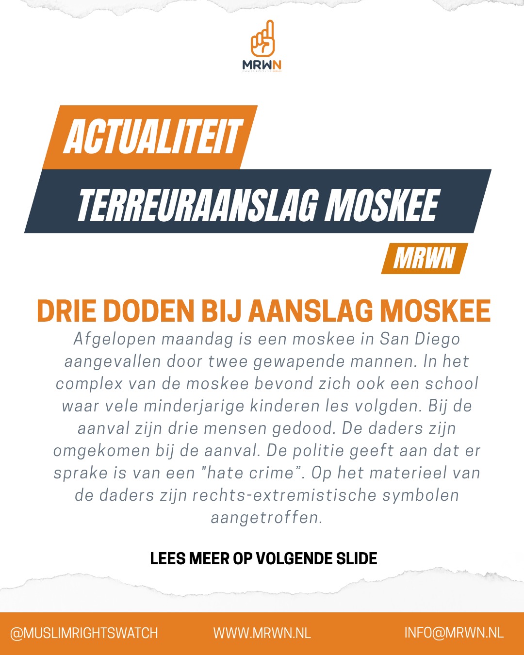 @Muslim Rights Watch Nederland