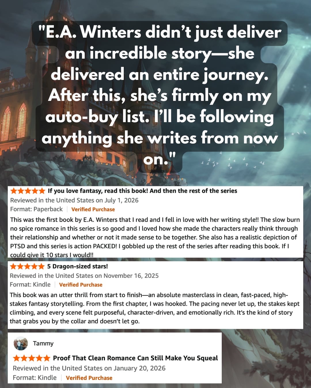 @E.A. Winters Fantasy Author