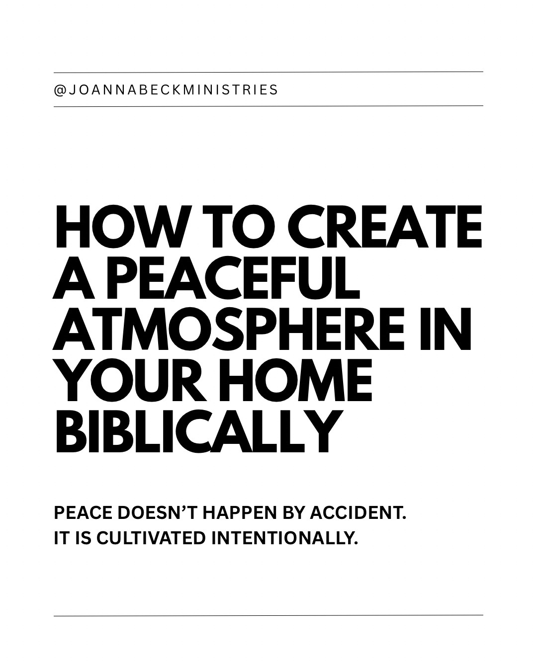 @Joanna Beck Ministries