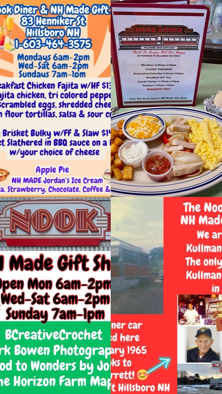 @The Nook Diner Hillsboro NH