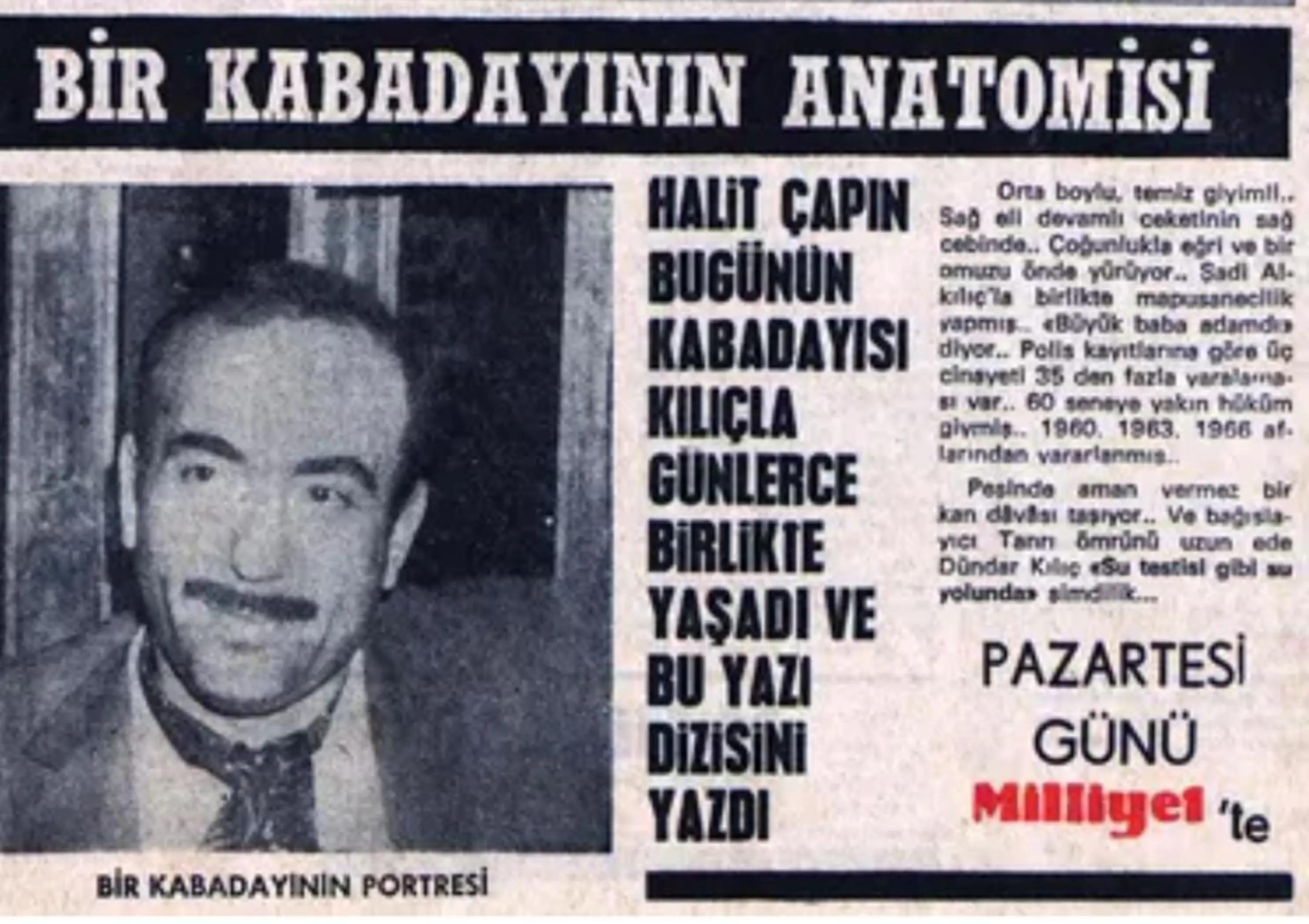 @Kabadayı Dündar KILIÇ