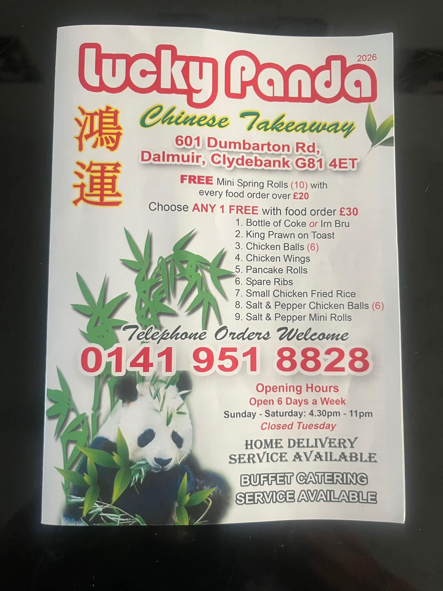 @LuckyPanda Dalmuir/Clydebank