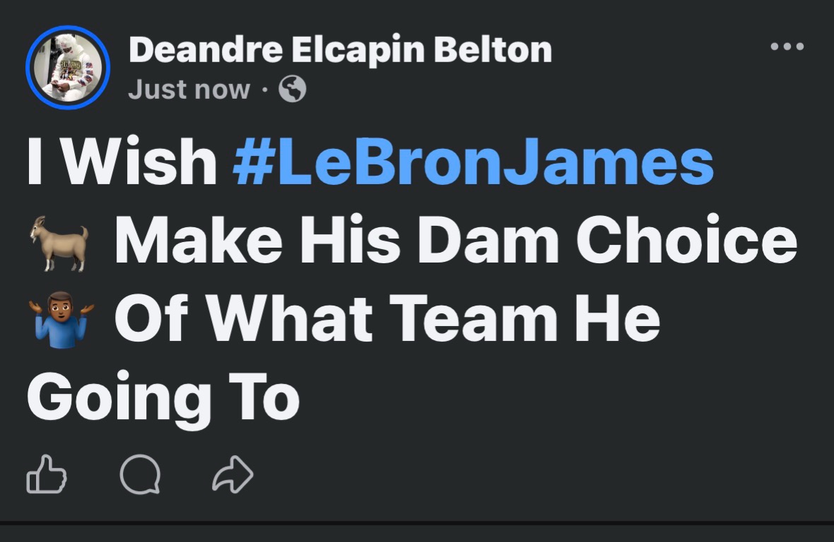 @Deandre Elcapin B741