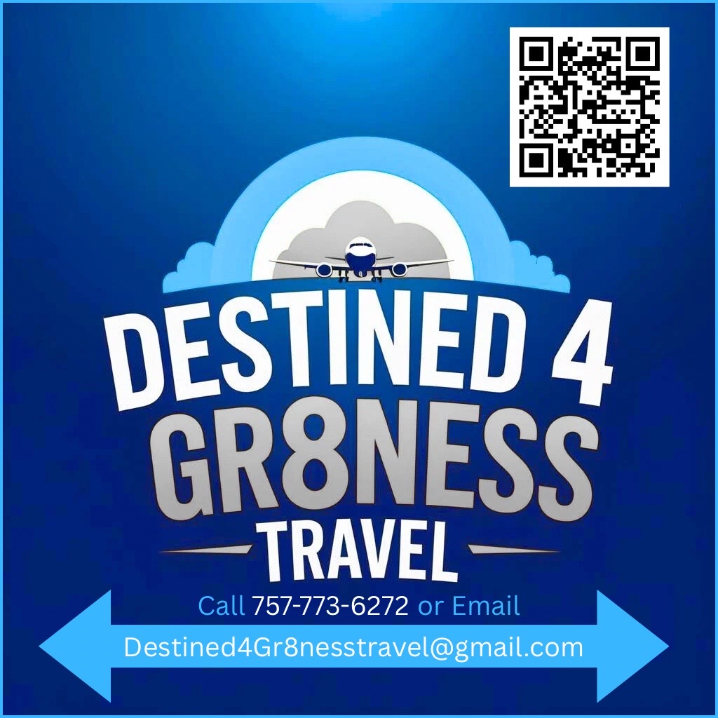 @Destined4Gr8ness Travel