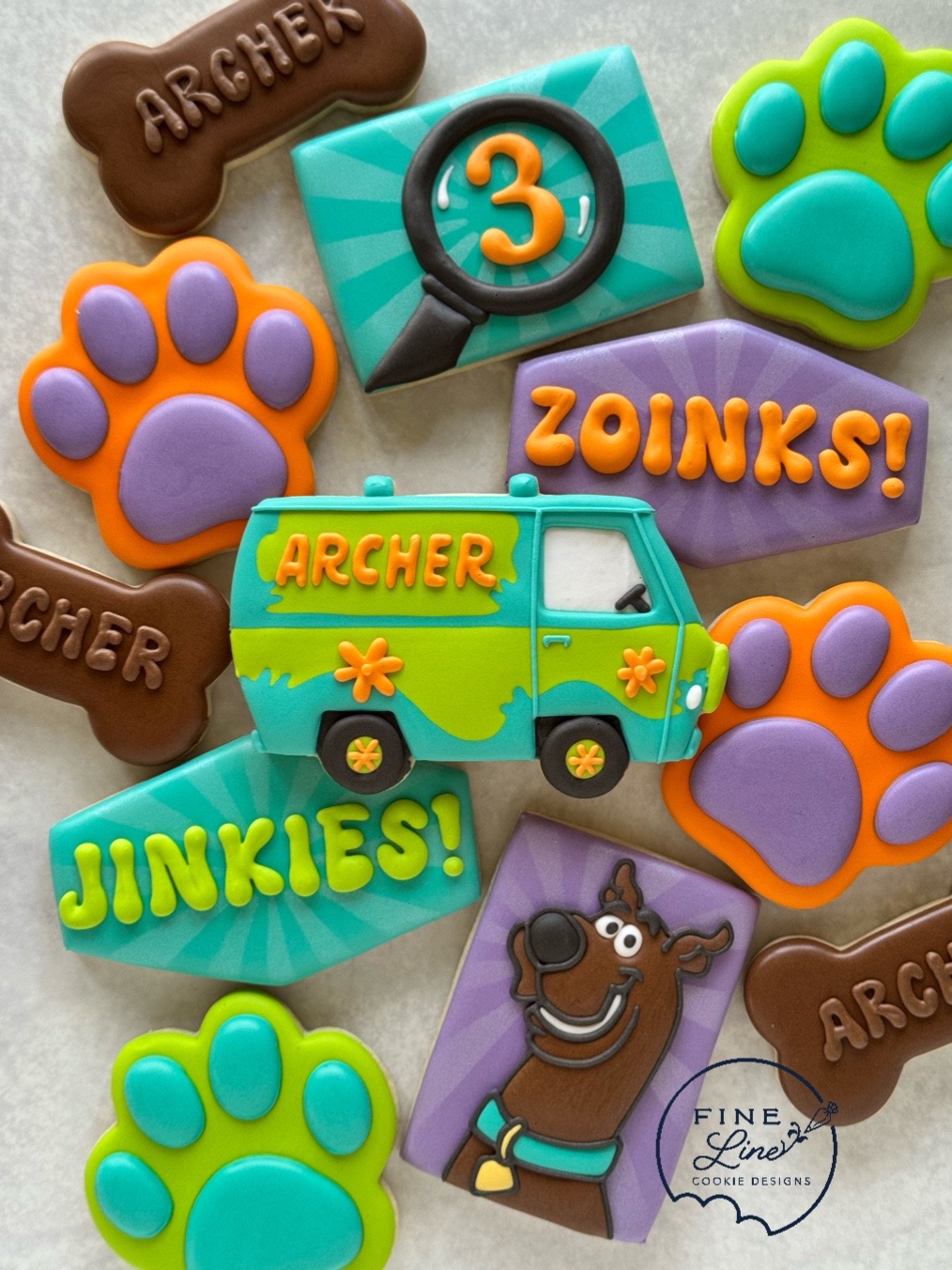 @Fine Line Cookie Designs