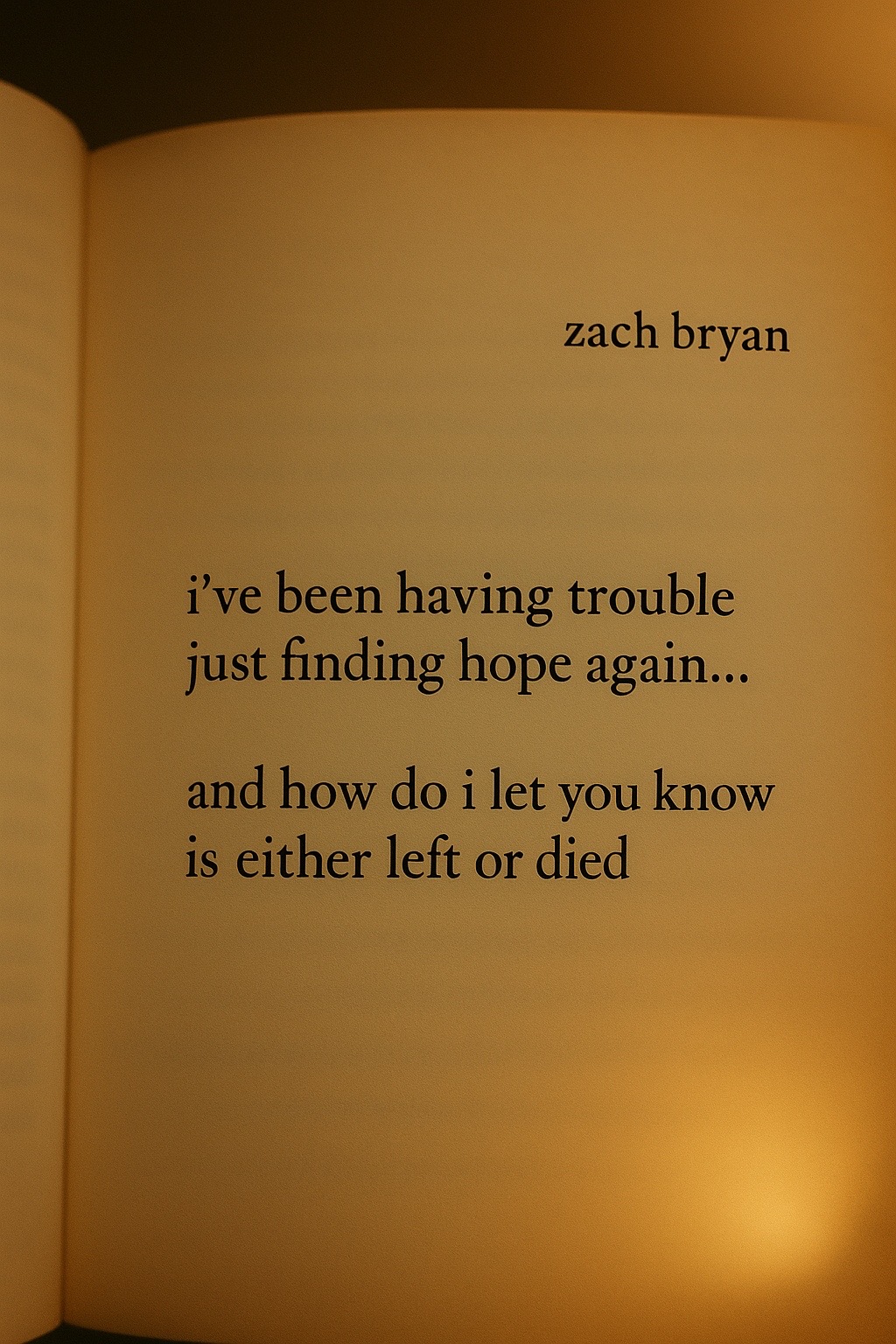 @Zach Bryan Quotes