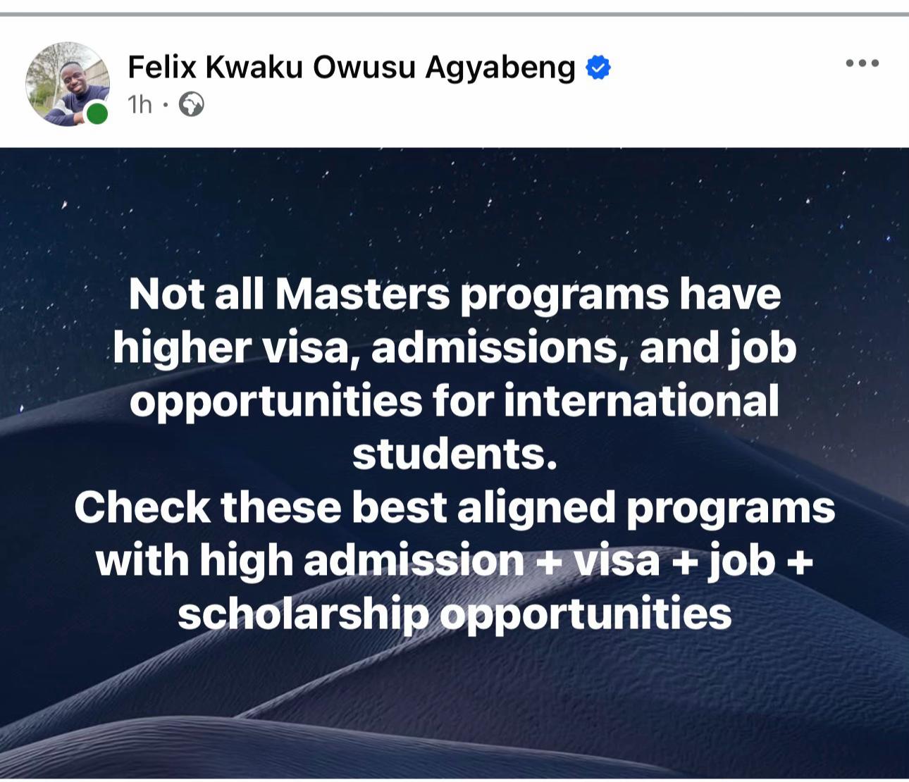@Felix Agyabeng