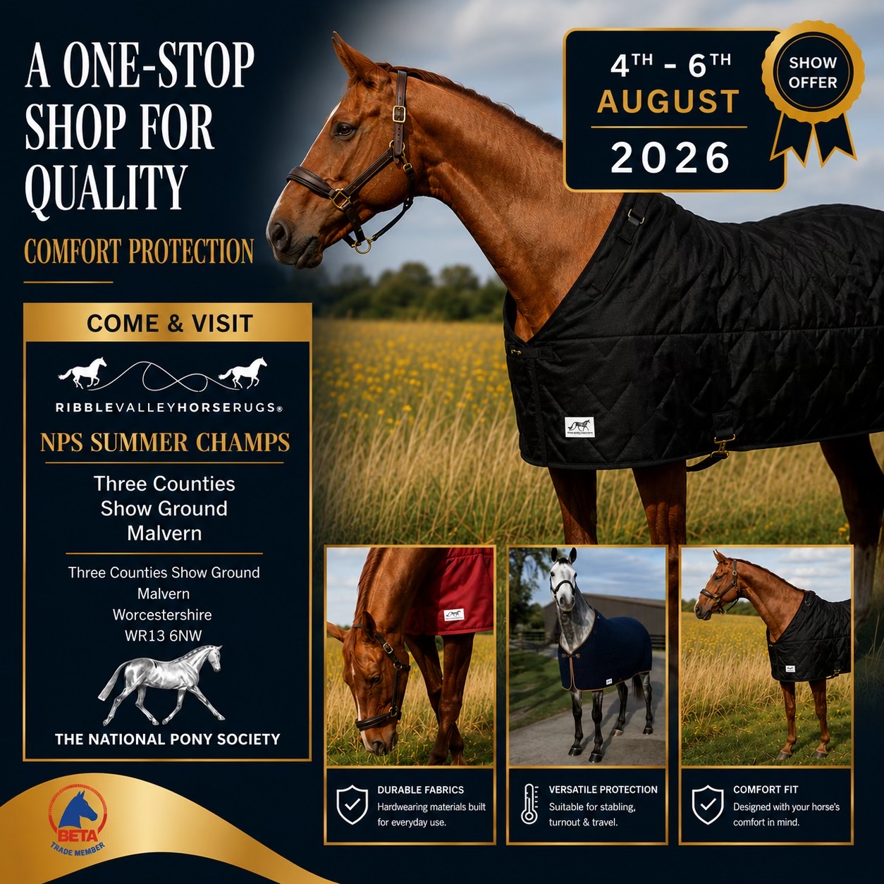 @RibbleValleyHorseRugs ®️