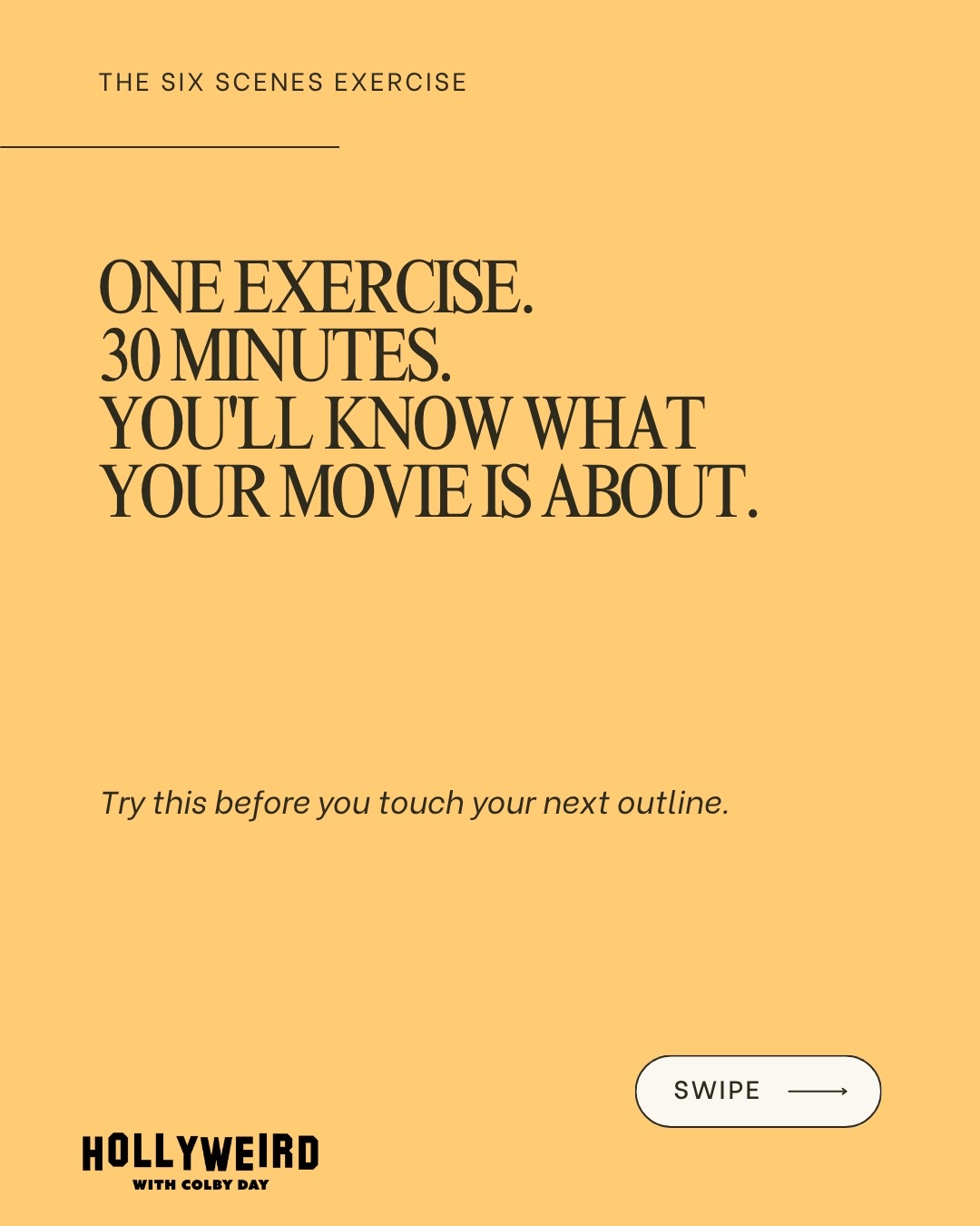 @Colby Day | writer director