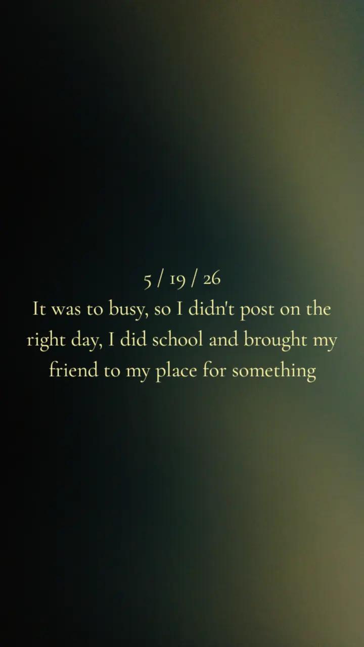 @~The thoughts of none but me~
