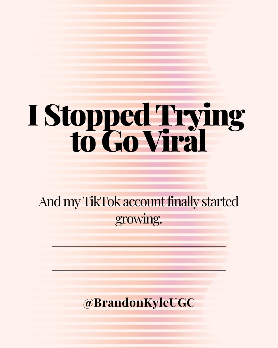 @Brandon - UGC Content Creator