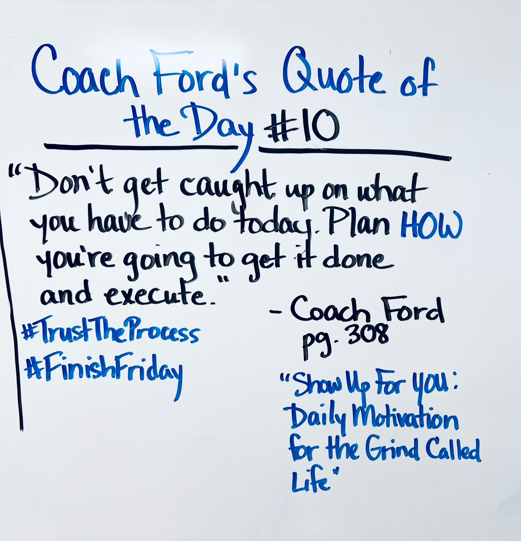 @Coach David Ford