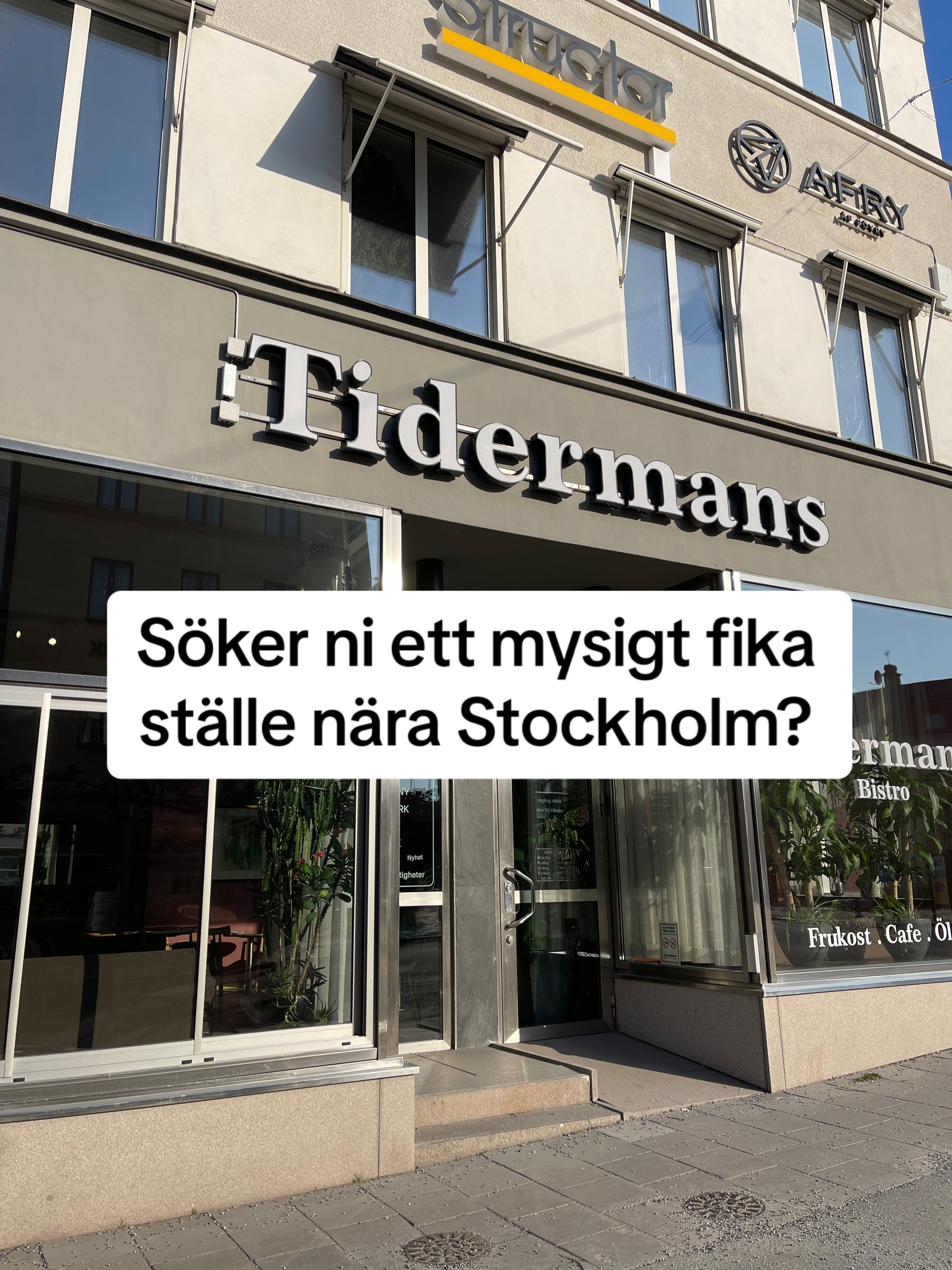 @Tidermans Bistro