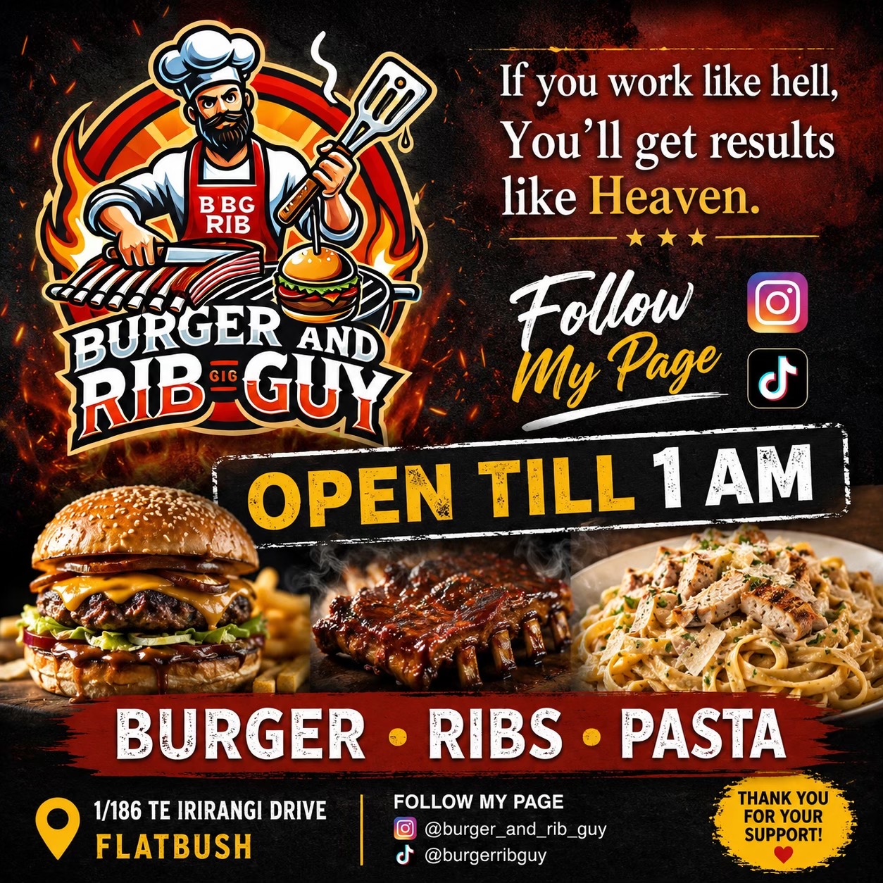 @BURGER & RIB GUY