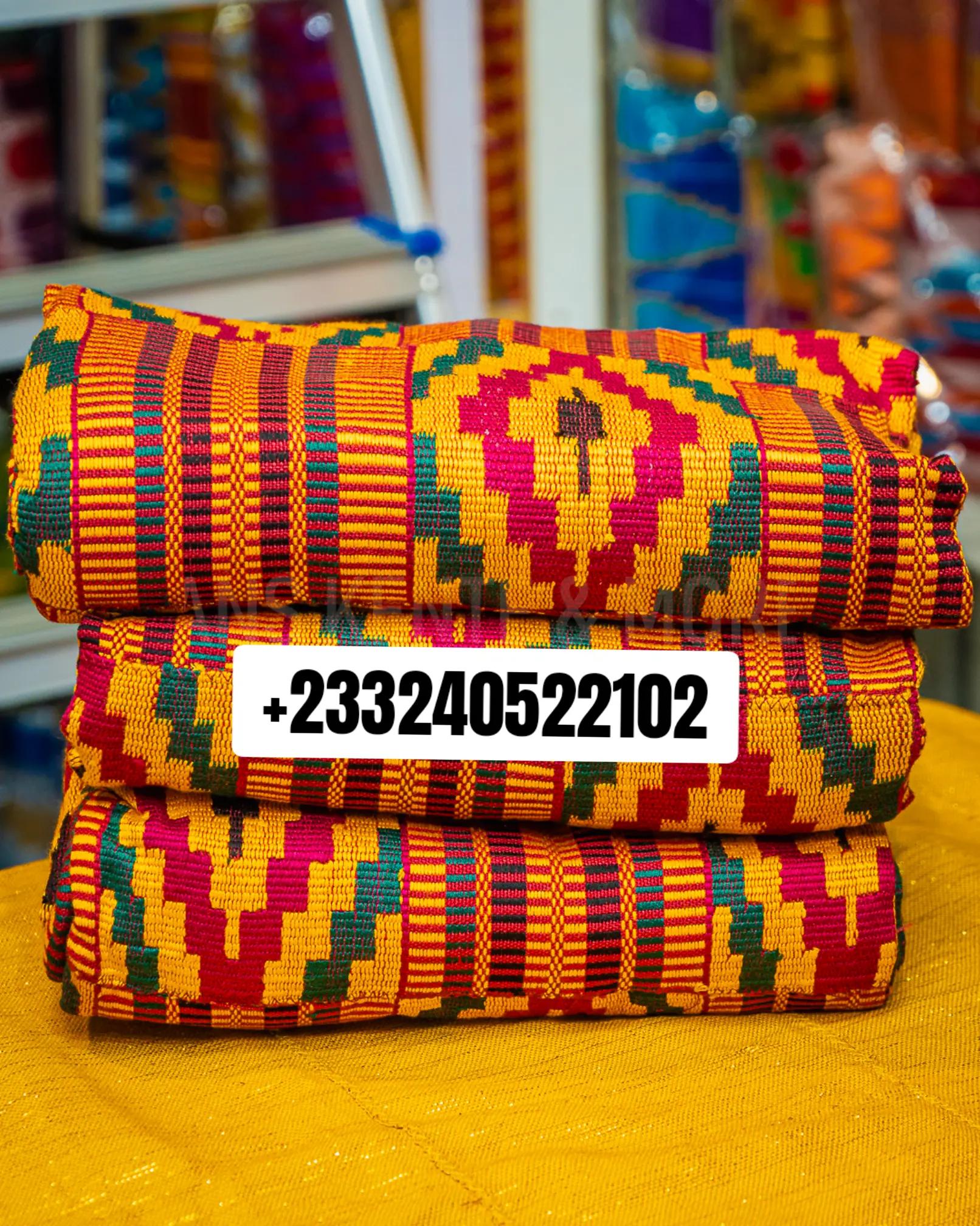 @KENTE VENDOR IN TEMA-MATAHEKO