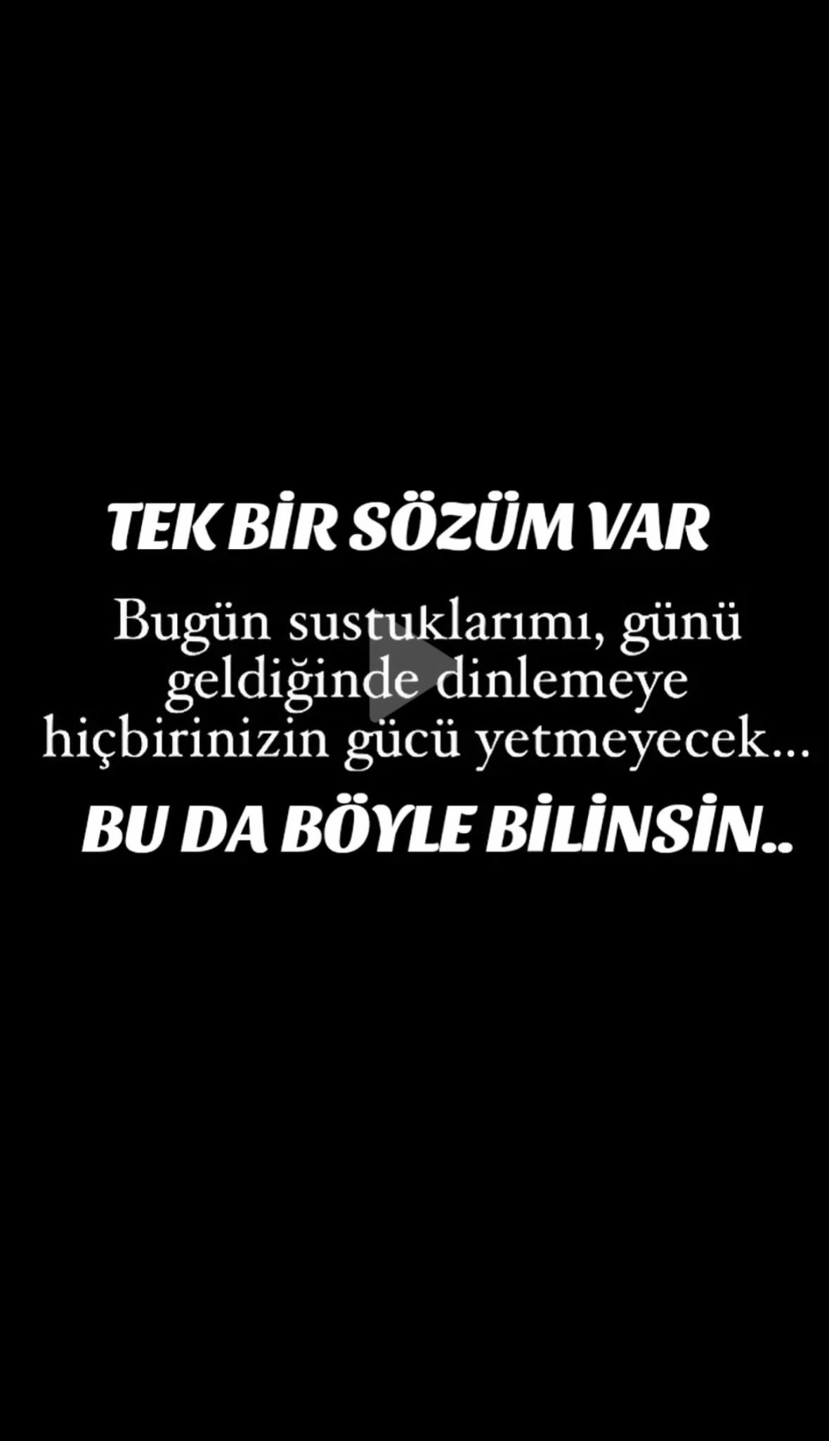 @Bu Alemde kral tanimam