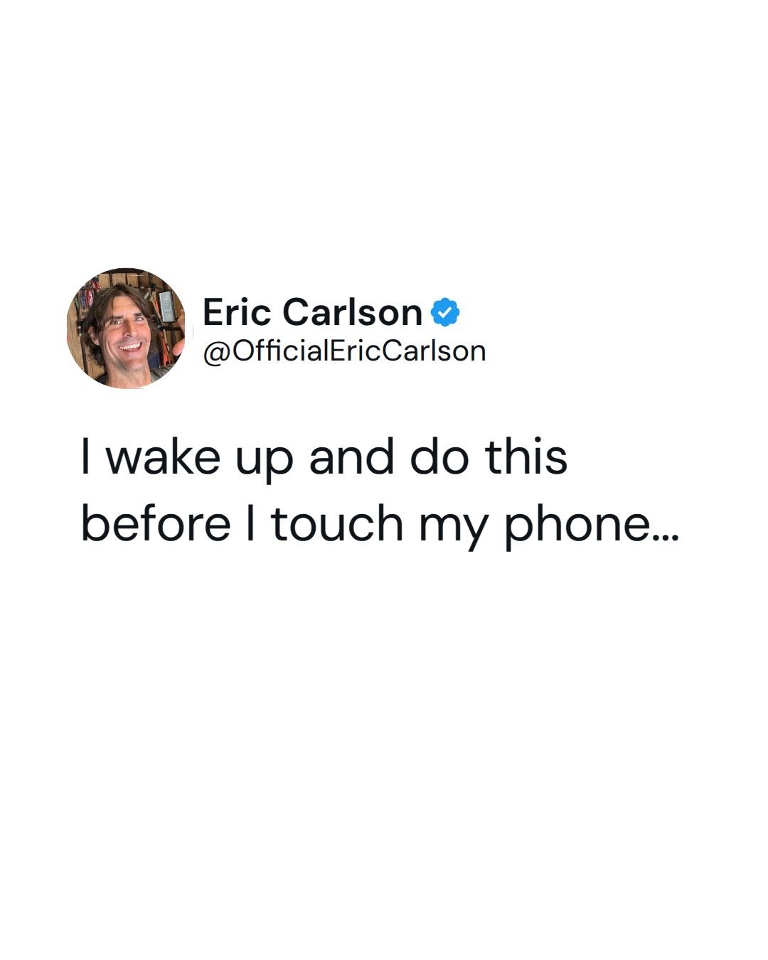 @Eric Carlson
