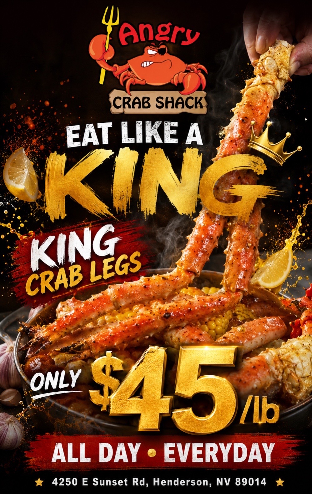 @Angry Crab Shack Henderson