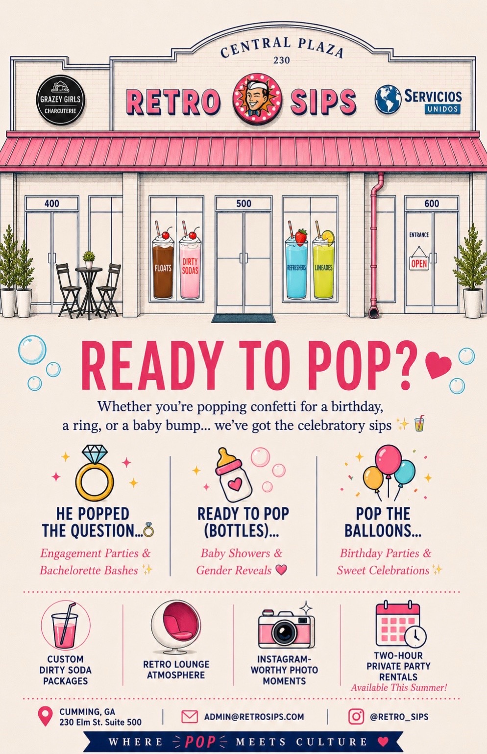 @Retro Sips™ Soda Shop