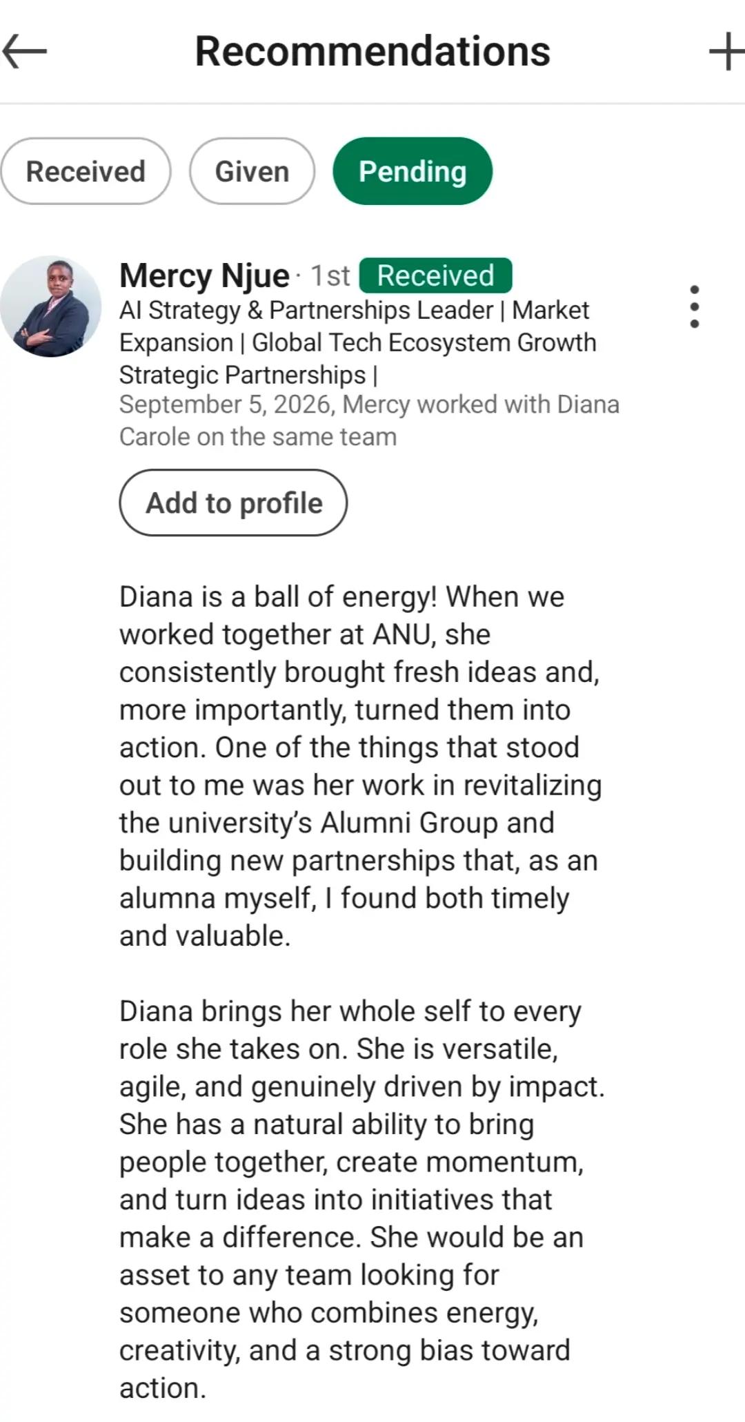 @Candid Diana