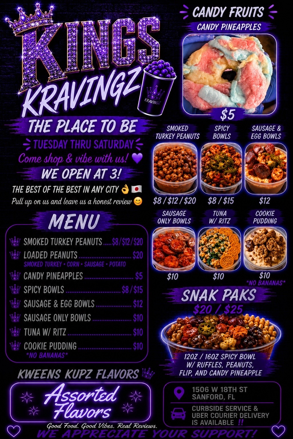 @Kings Kravingz Spicy Bowls