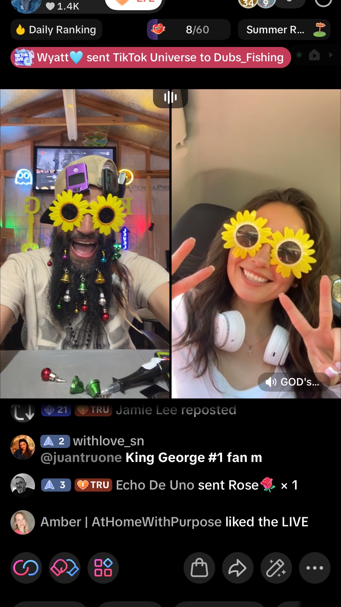 @juantruone King George #1 fan
