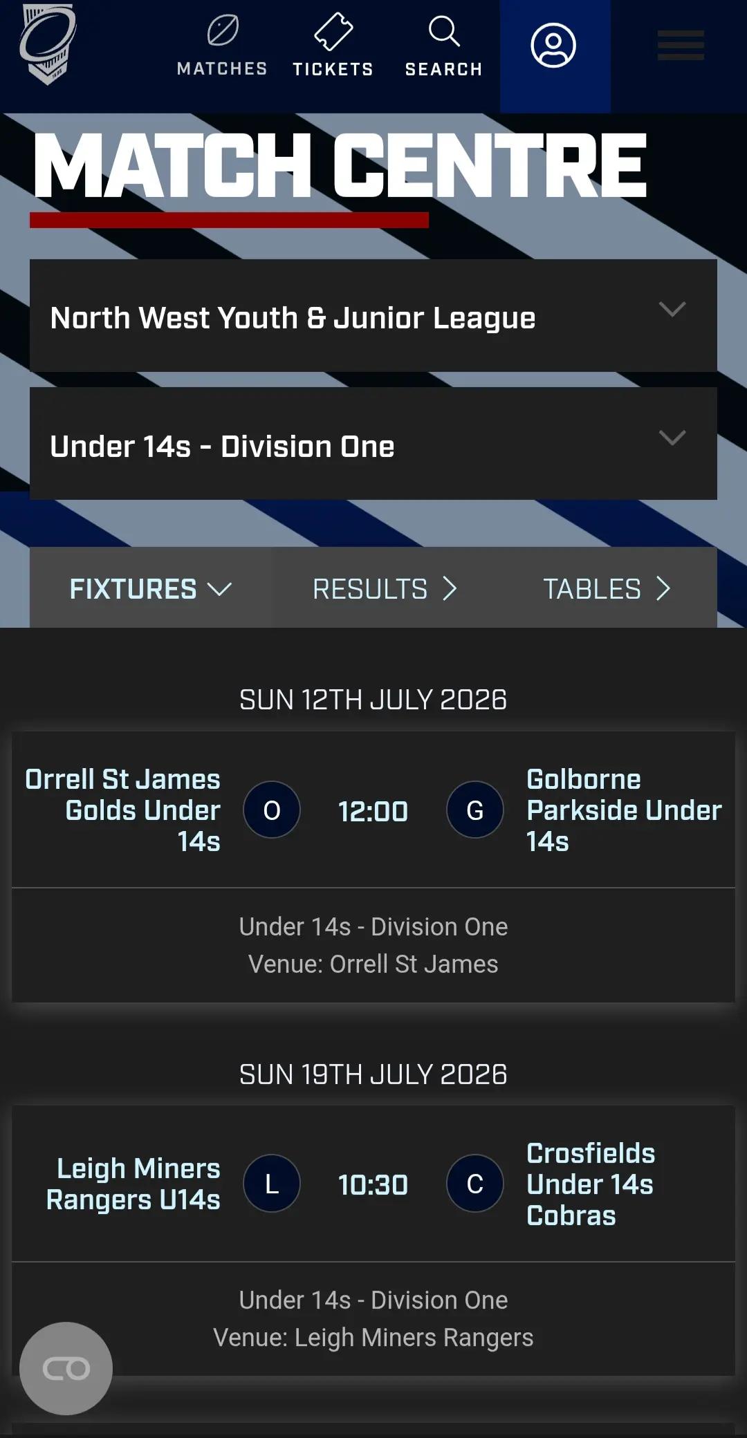 @OrrellStJamesARLFC14s