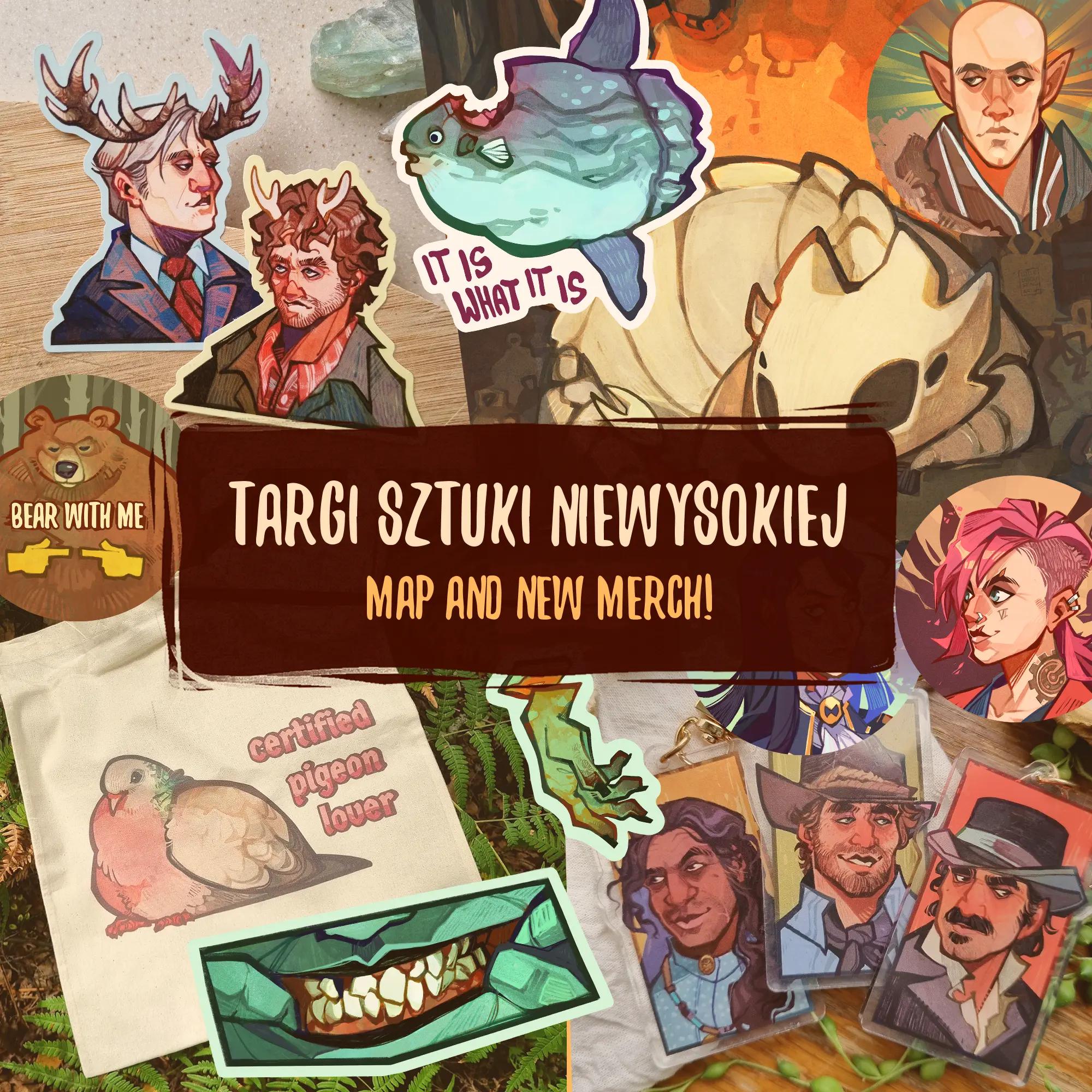 @Sluggy I merch shop + comms