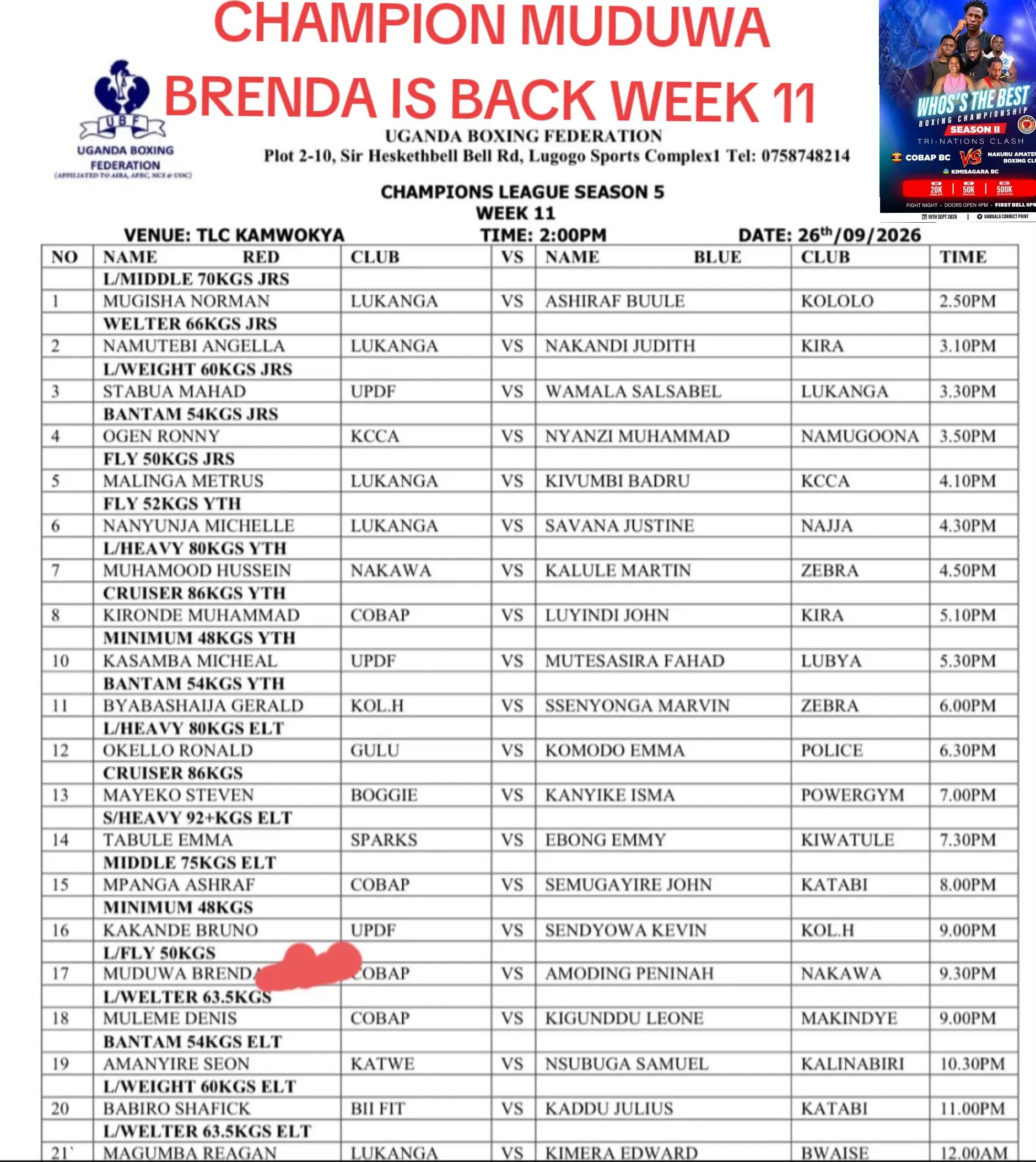 @saka wa ring beast brenda 🥊🥊