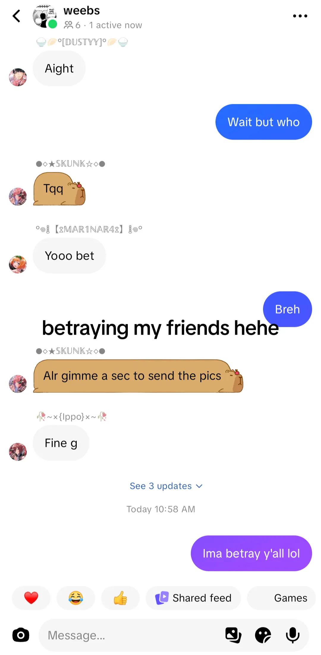 @MEGUMIN MY GOAT