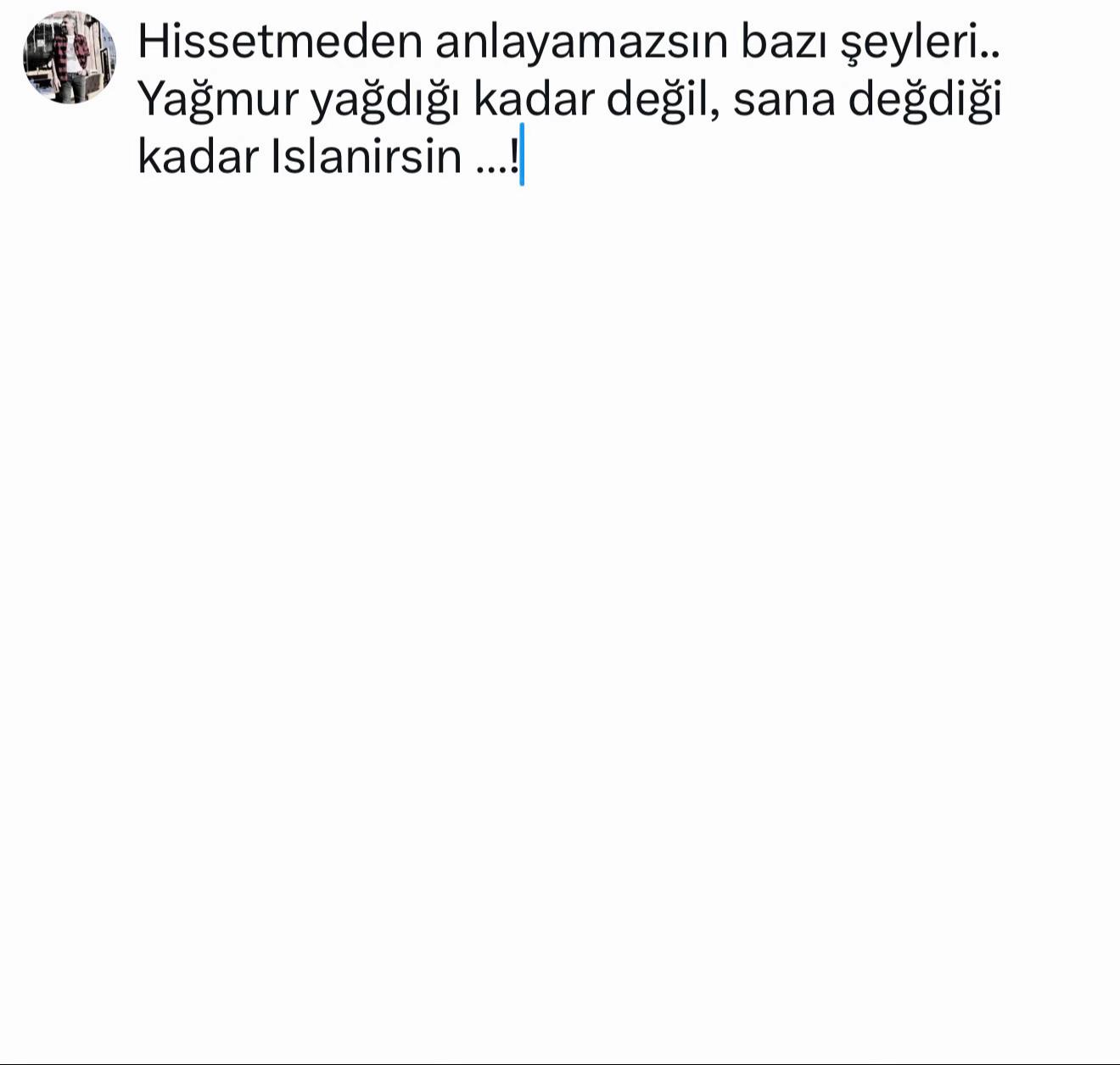 @Kalabalık yalnız