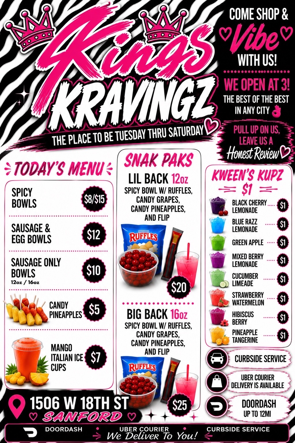 @Kings Kravingz Spicy Bowls