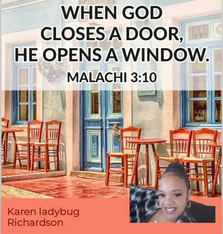 @Karen ladybug Richardson