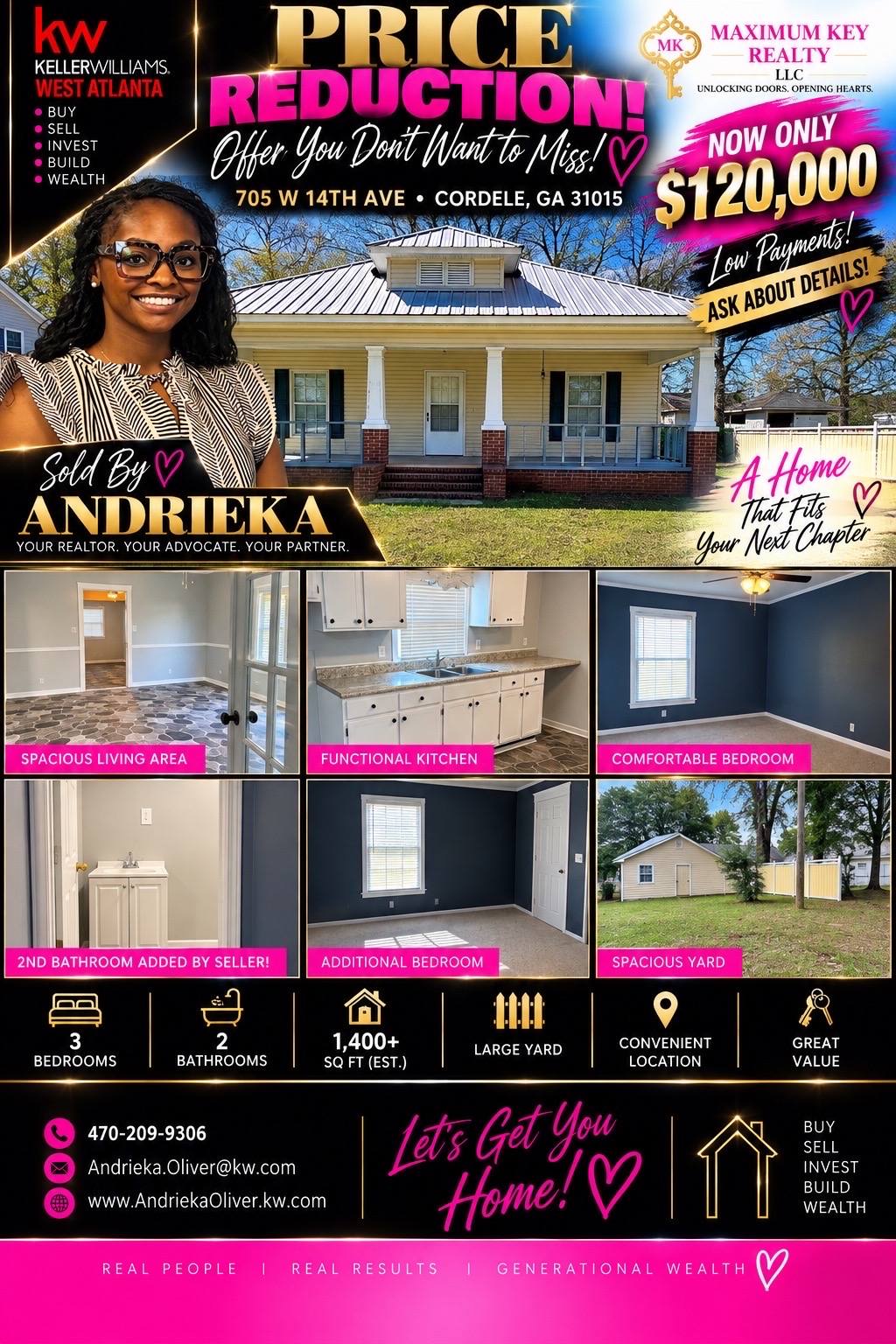 @Andrieka Oliver|MKR,MBA,Broker