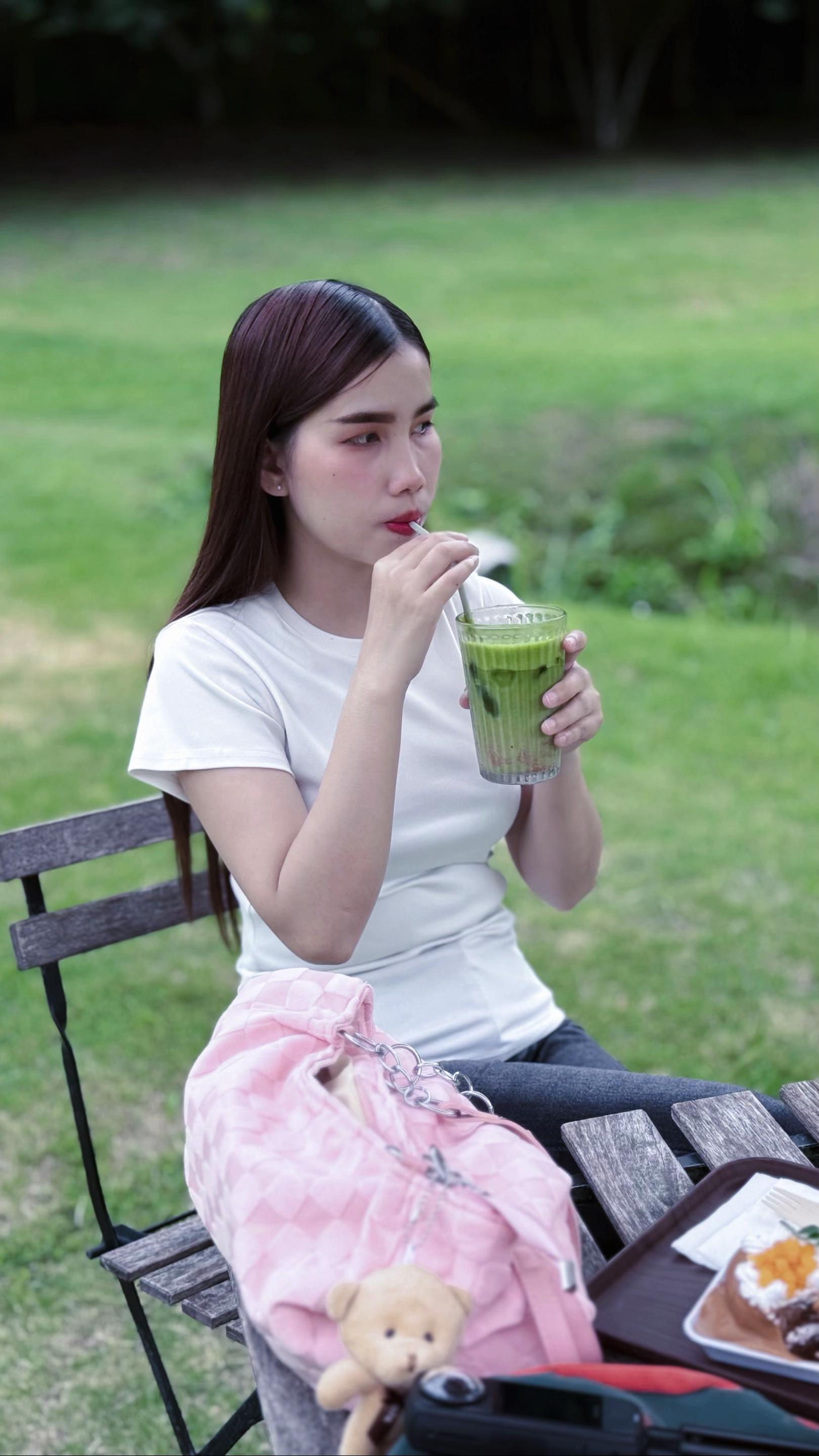 @🧸♡ จุ๊บจิ๊บชอบกินชาเขียว🍵🌥️