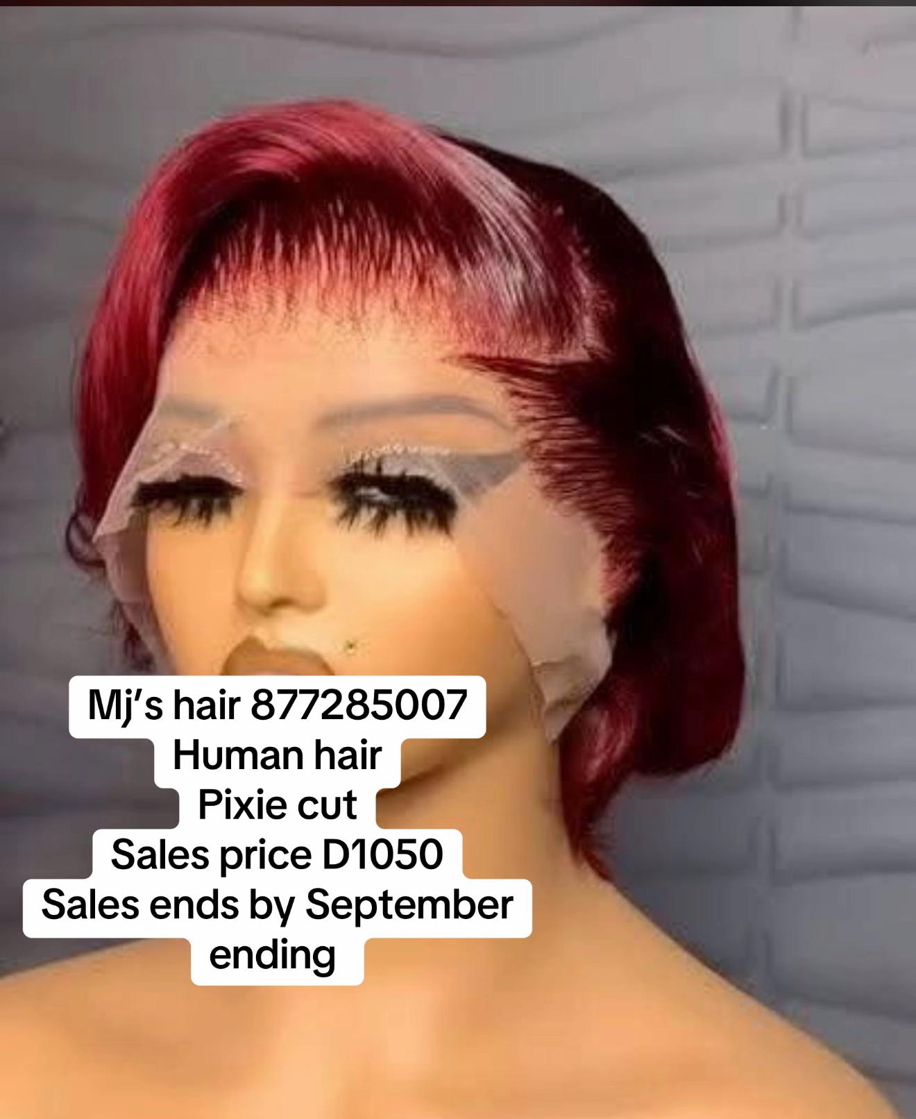 @Mj&rsquo;s hair
