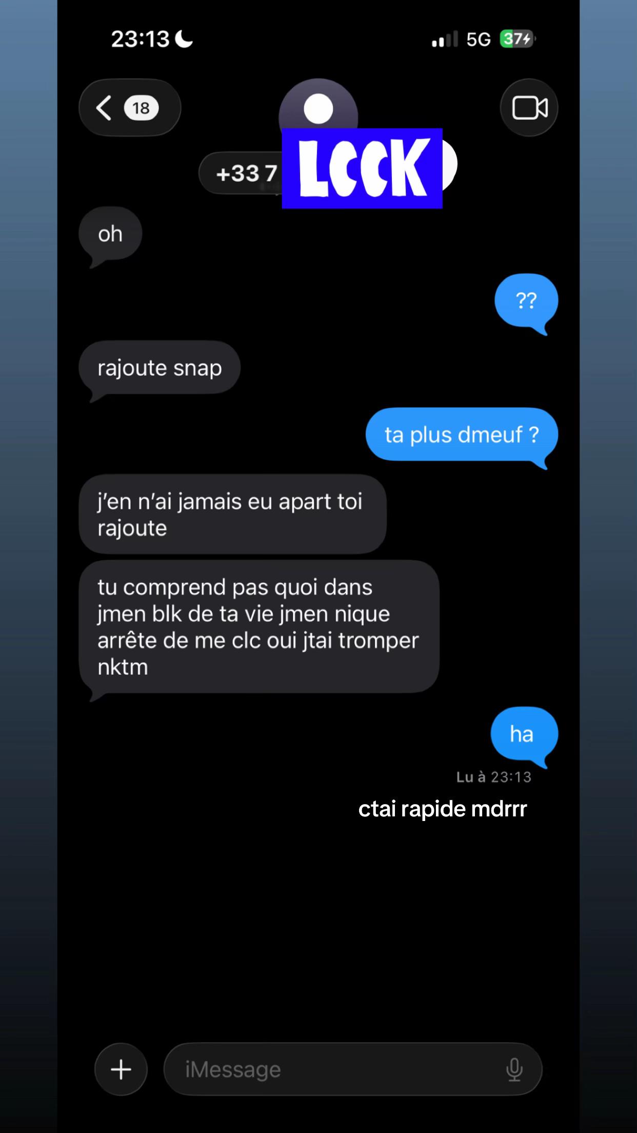 @ma haine et ma peine