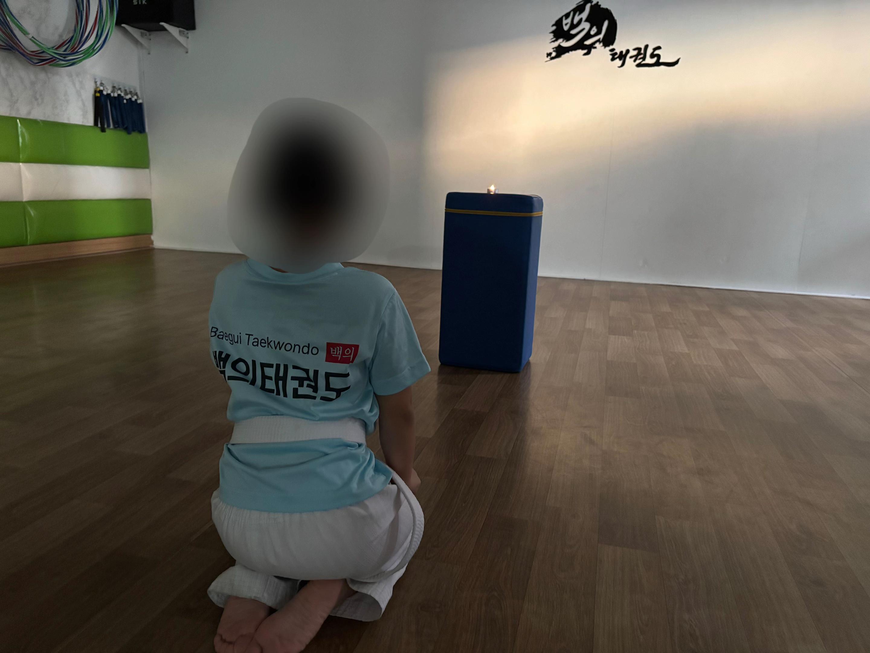 @백의 태권도