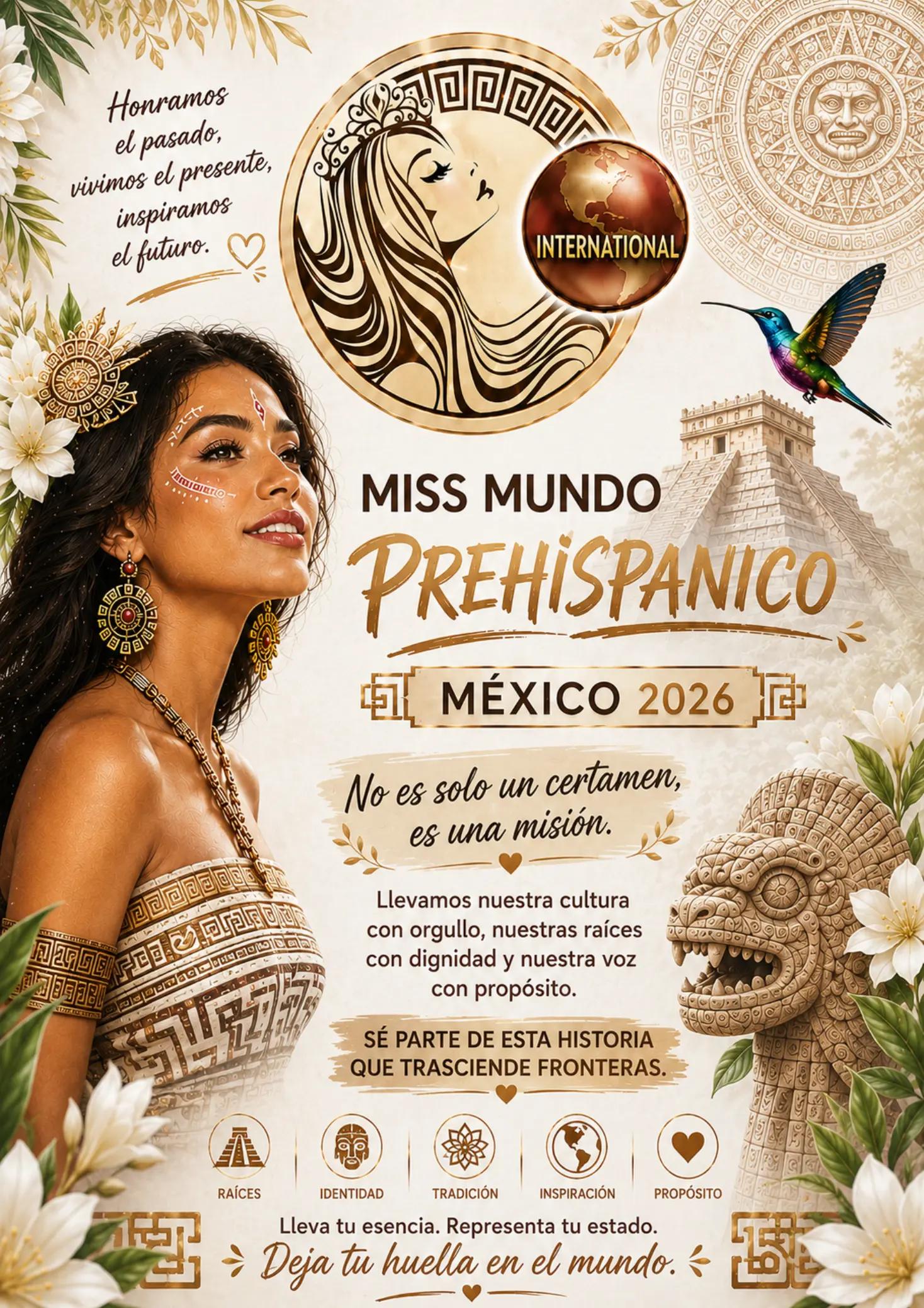 @MISS MUNDO PREHISP&Aacute;NICO