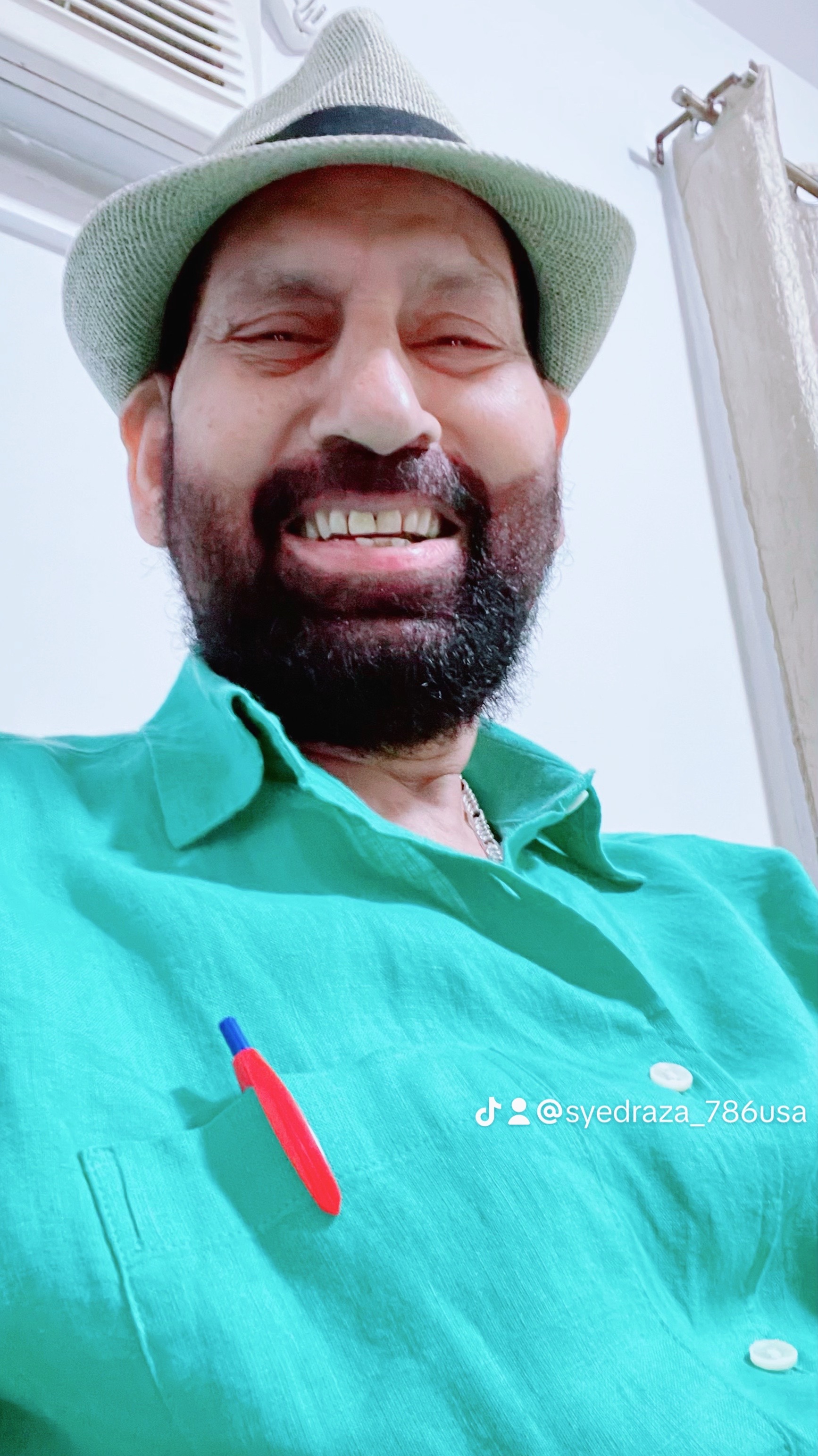 @user name Syed Raza Kazmi New