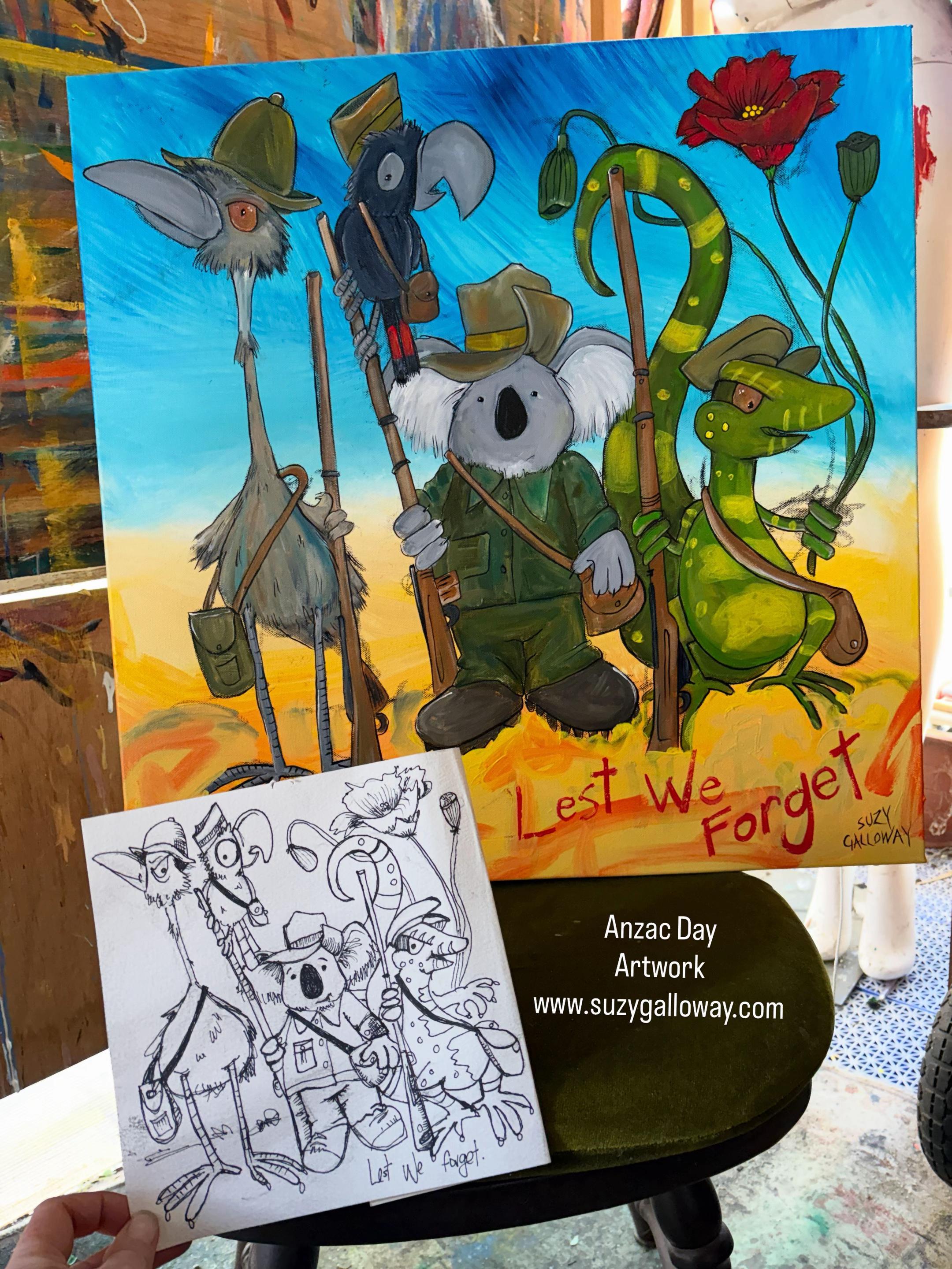 @SuzyGallowayAustralianArtist