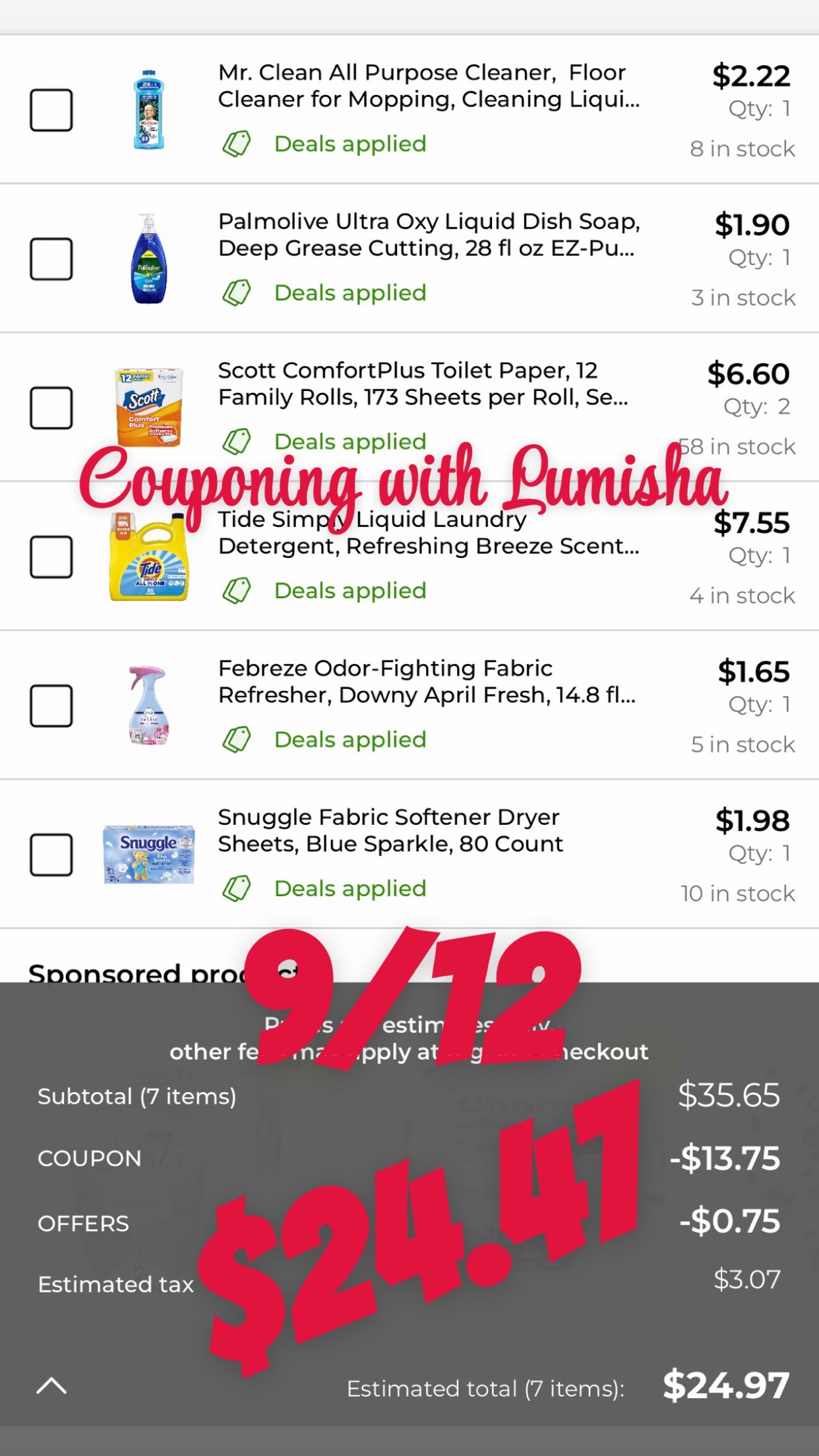@Couponing with Lumisha