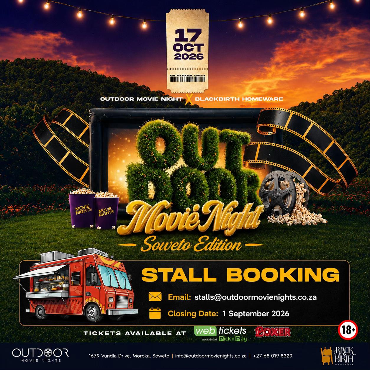 @Outdoor Movie Nights 🇿🇦