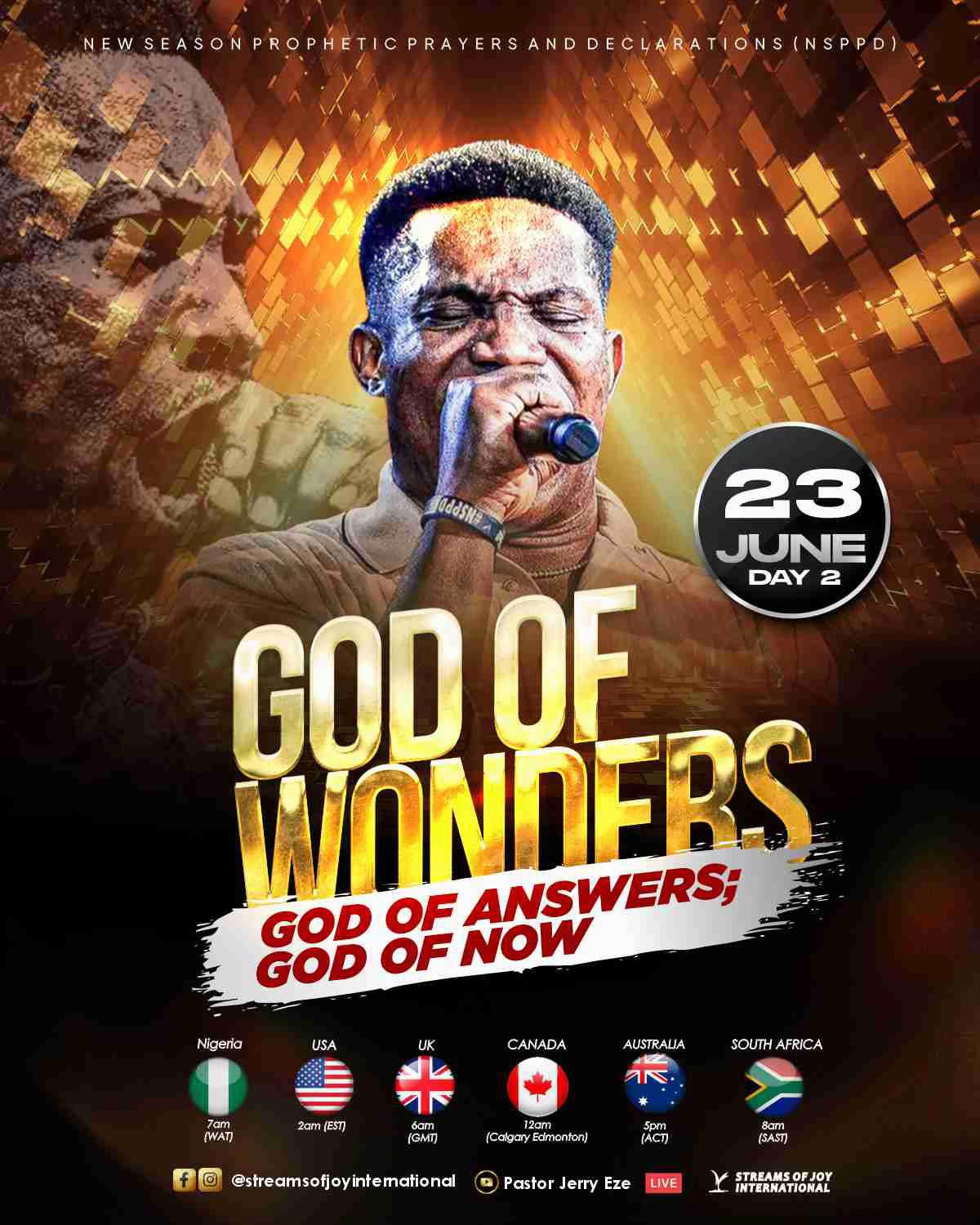 @Pastor Jerry Eze