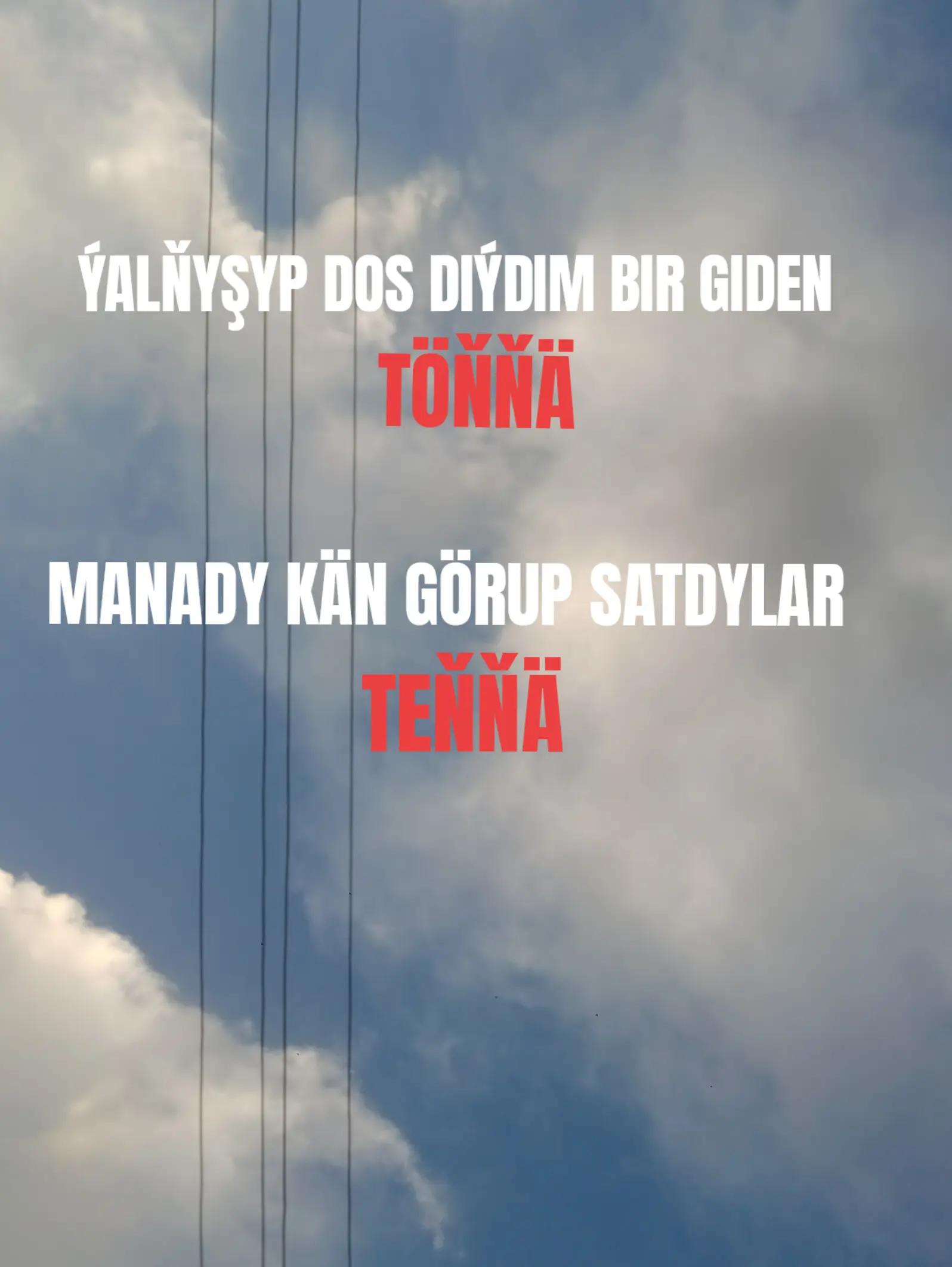 @D&ouml;vletmyrat 888🎗❤️&zwj;🔥