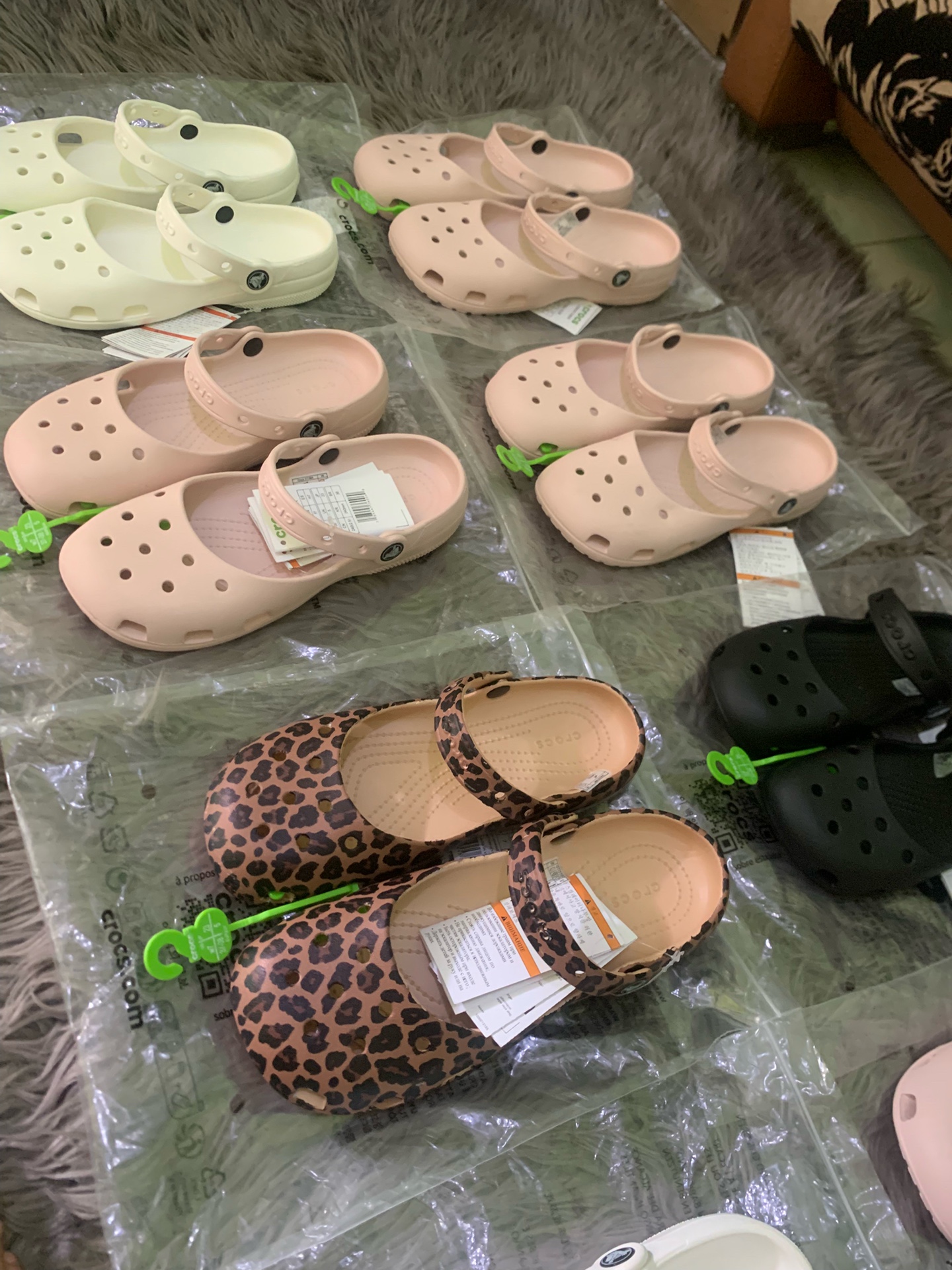 @matching crocs!