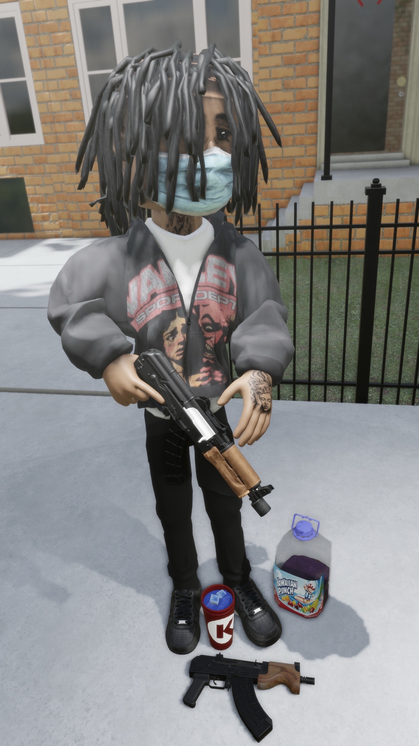 @￴