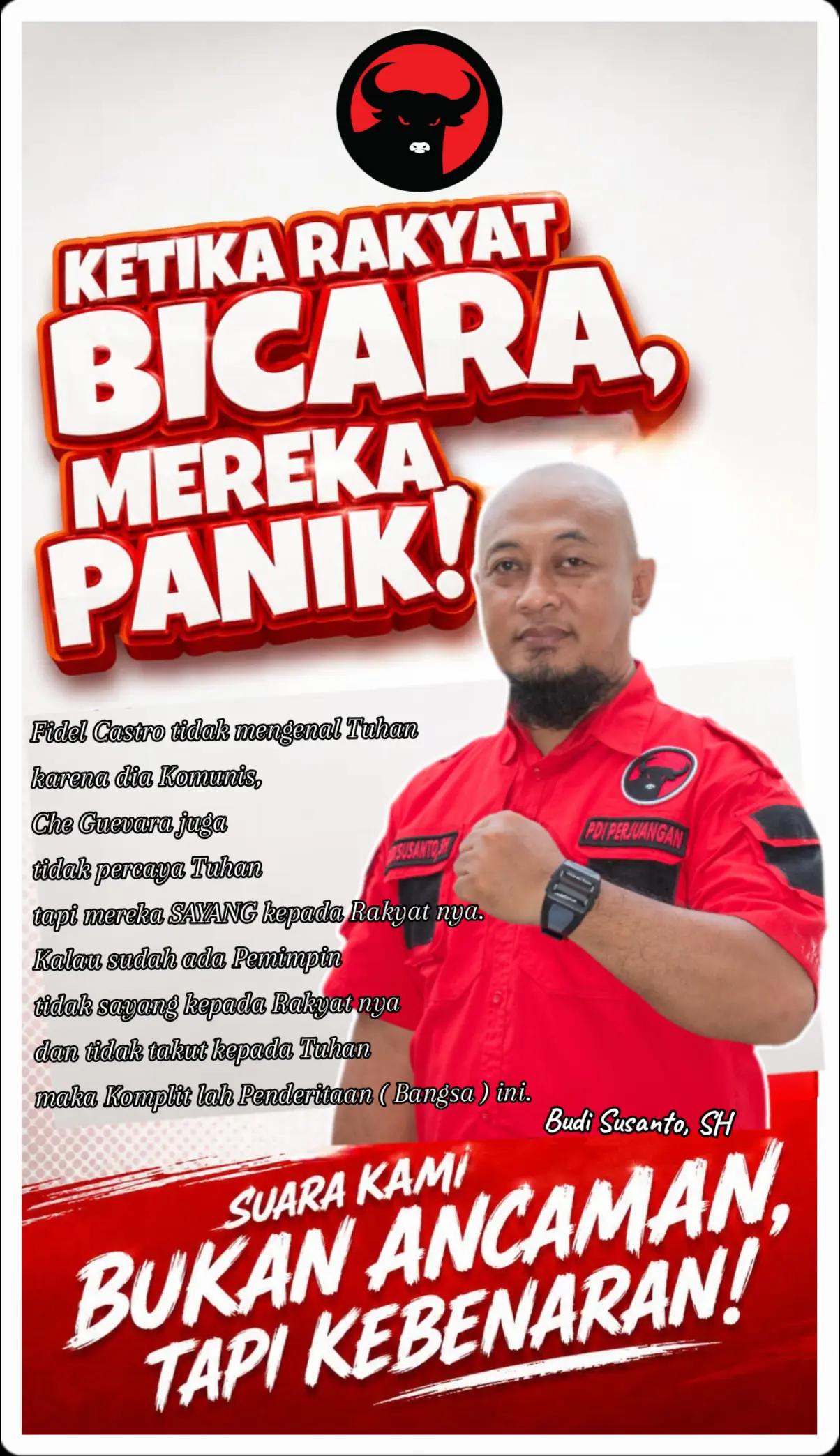 @Budi Susanto, SH