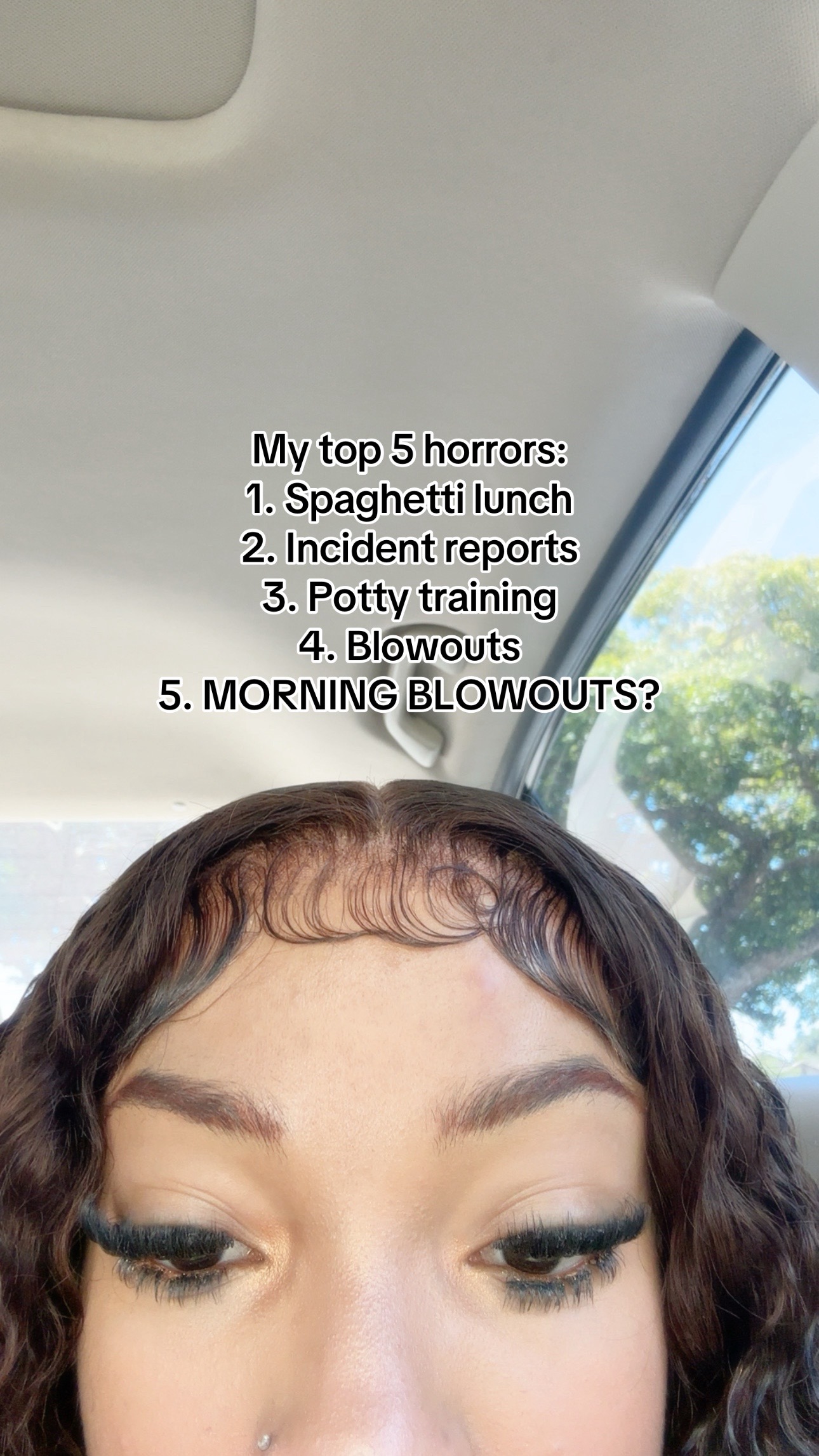 @i 🫶🏻 doing my hair
